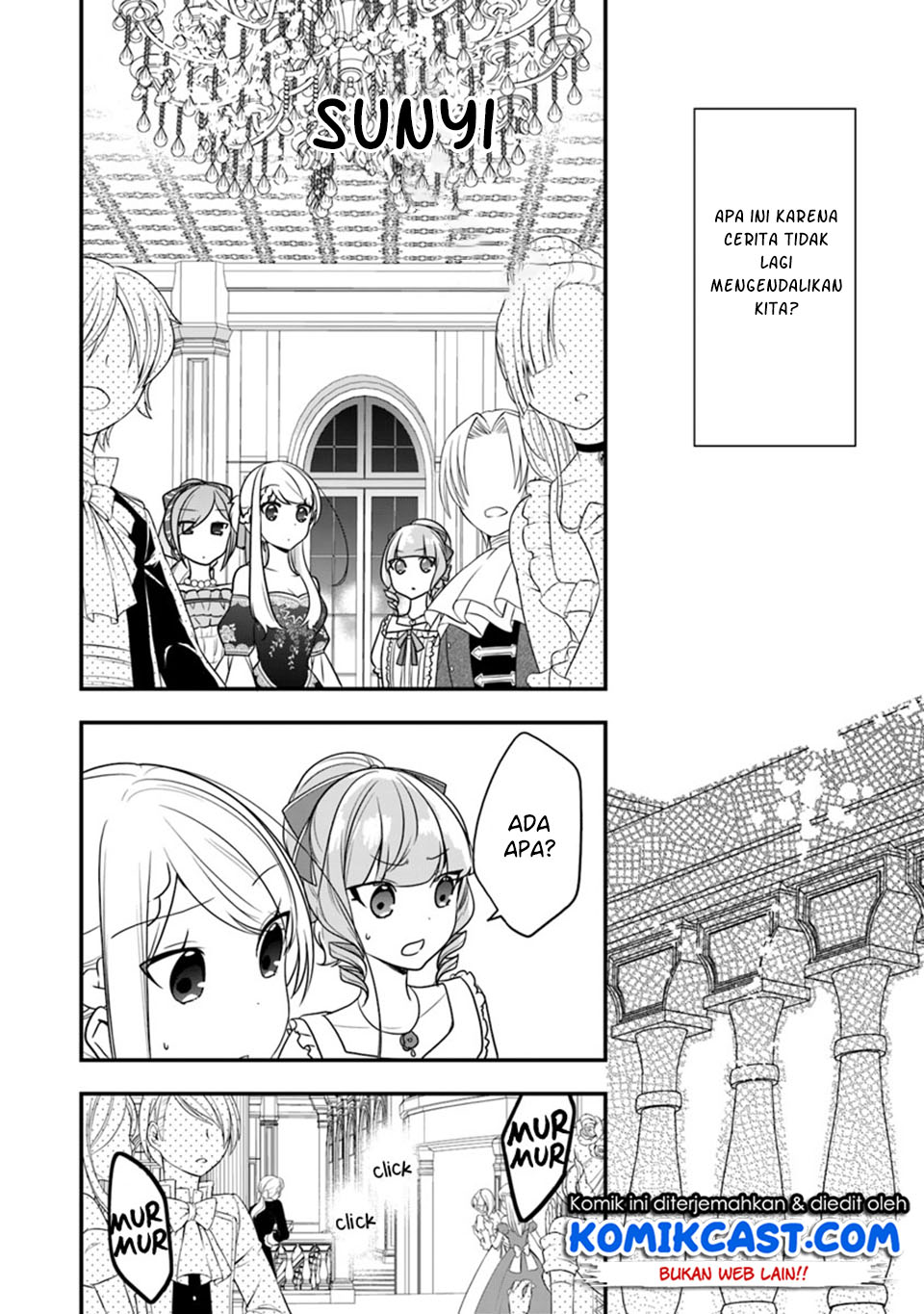 Halaman 25 dari Akuyaku Reijou no Tsuihougo! Kyoukai Kaikaku Gohan de Yuuyuu Sister Kurashi Chapter 10