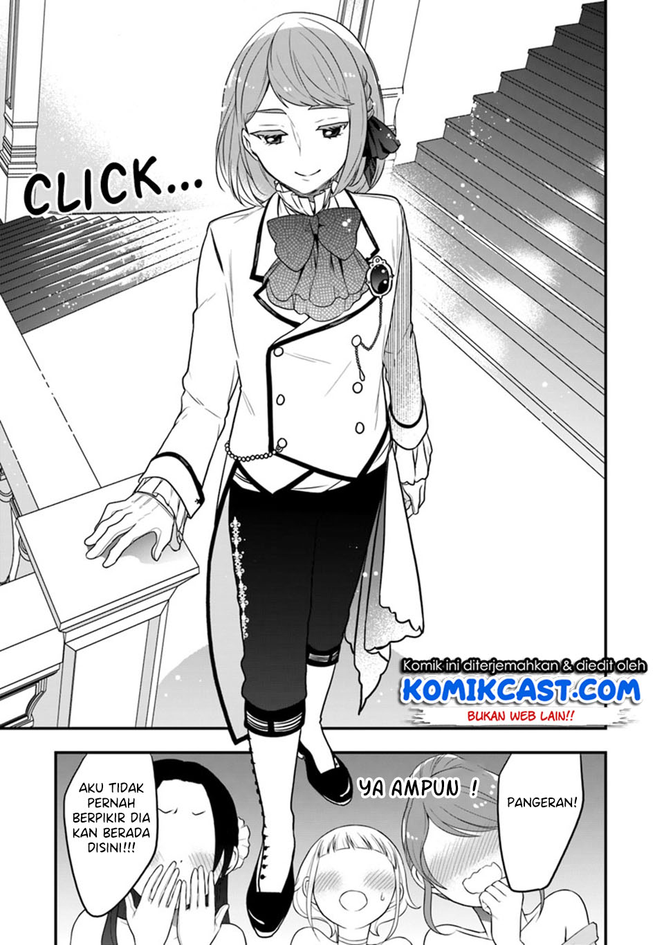 Halaman 26 dari Akuyaku Reijou no Tsuihougo! Kyoukai Kaikaku Gohan de Yuuyuu Sister Kurashi Chapter 10