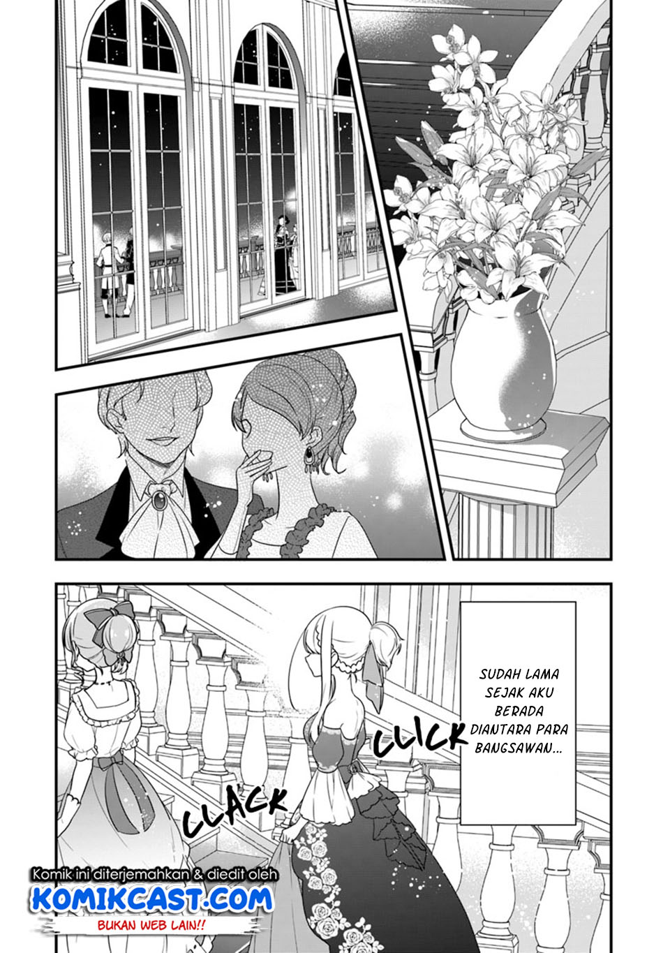 Halaman 4 dari Akuyaku Reijou no Tsuihougo! Kyoukai Kaikaku Gohan de Yuuyuu Sister Kurashi Chapter 10