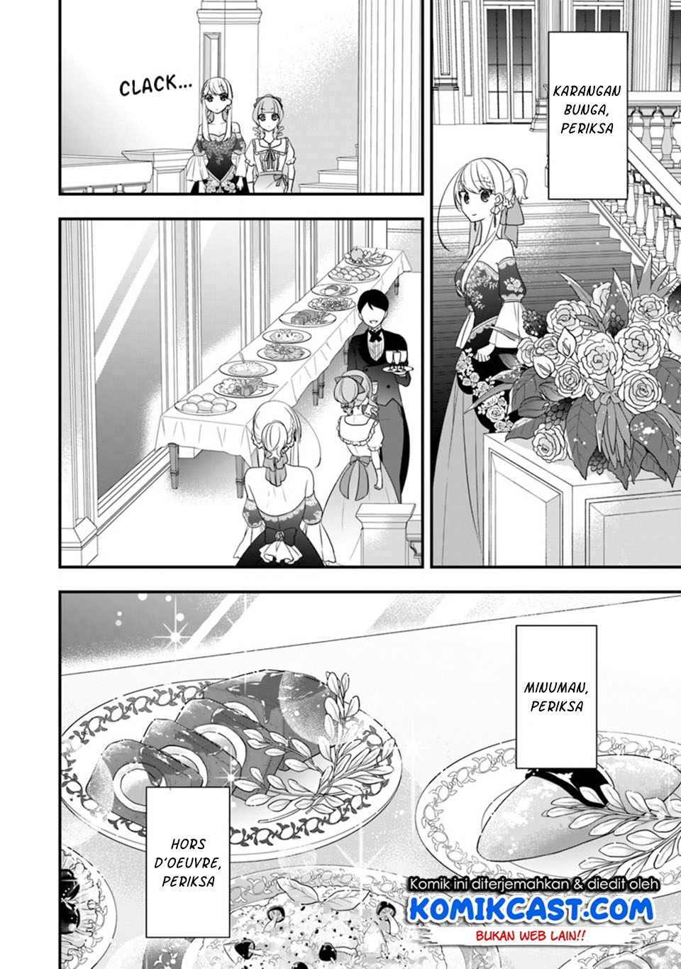 Halaman 5 dari Akuyaku Reijou no Tsuihougo! Kyoukai Kaikaku Gohan de Yuuyuu Sister Kurashi Chapter 10