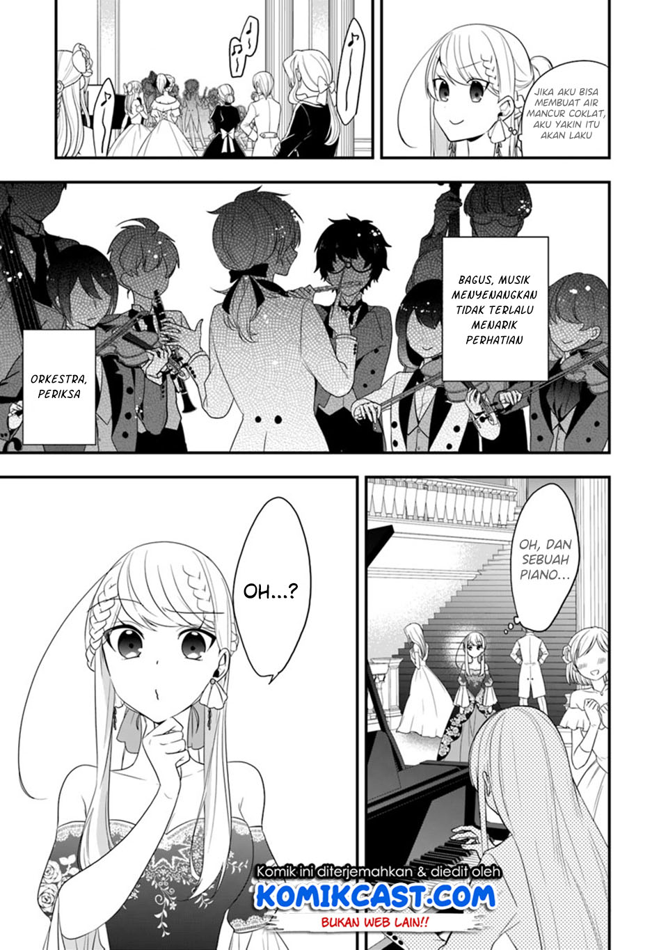 Halaman 6 dari Akuyaku Reijou no Tsuihougo! Kyoukai Kaikaku Gohan de Yuuyuu Sister Kurashi Chapter 10