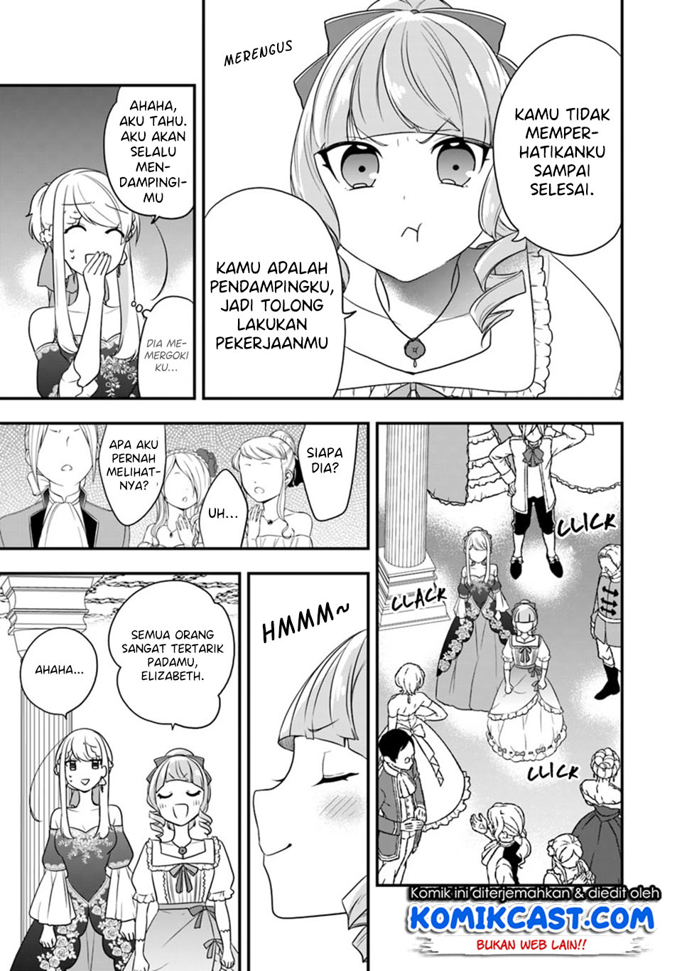 Halaman 8 dari Akuyaku Reijou no Tsuihougo! Kyoukai Kaikaku Gohan de Yuuyuu Sister Kurashi Chapter 10