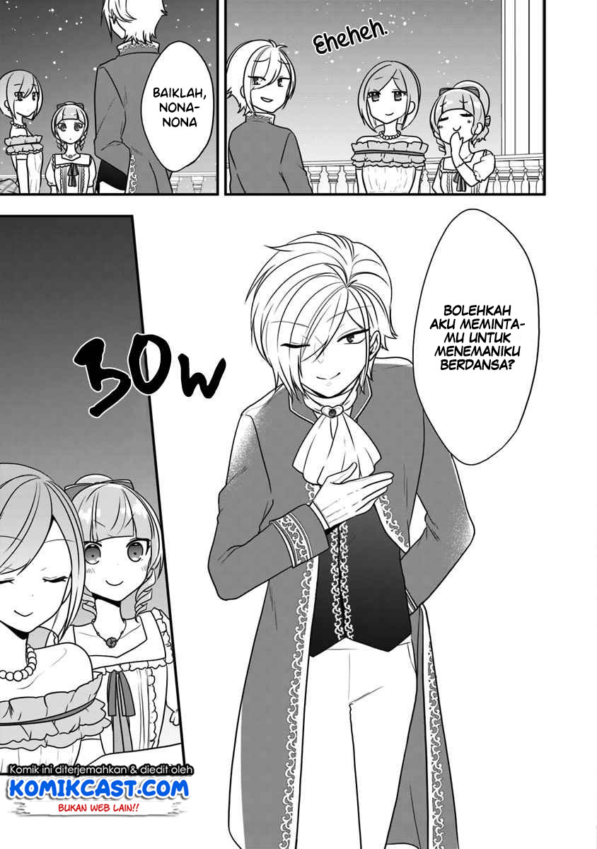 Halaman 22 dari Akuyaku Reijou no Tsuihougo! Kyoukai Kaikaku Gohan de Yuuyuu Sister Kurashi Chapter 12