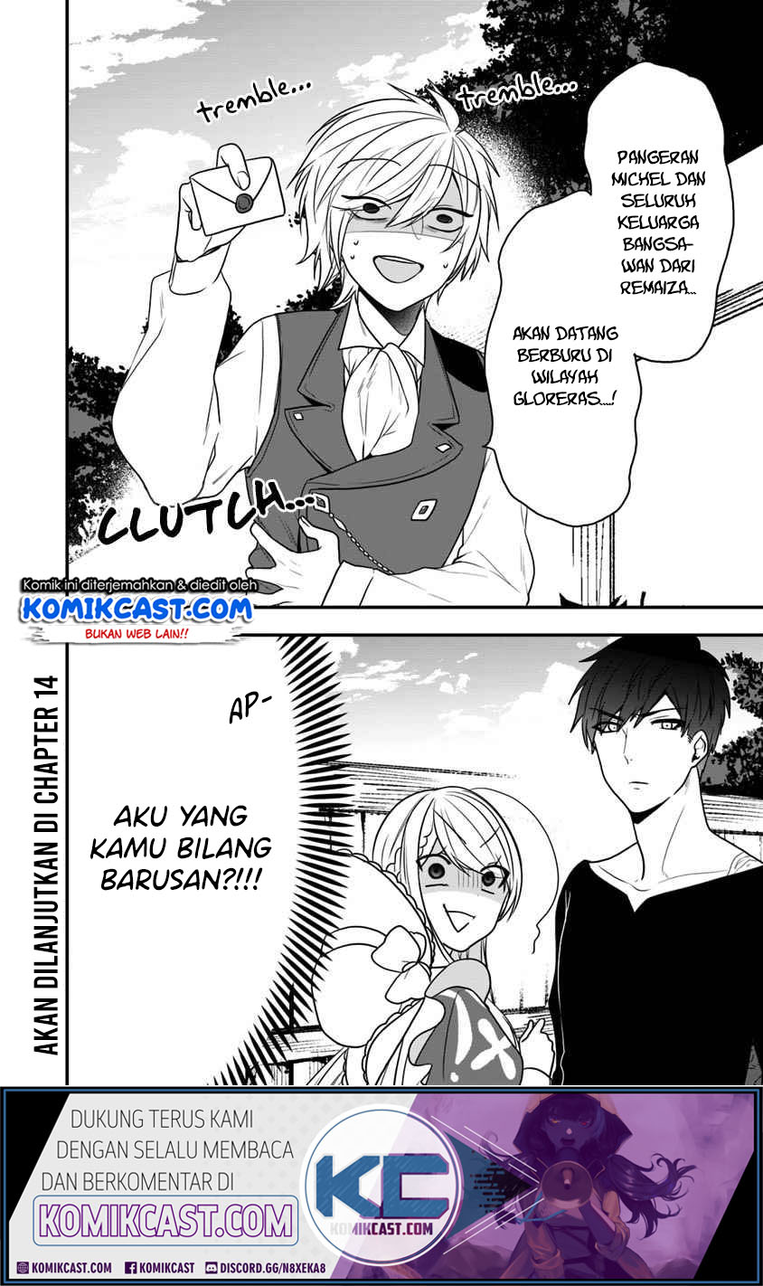 Halaman 30 dari Akuyaku Reijou no Tsuihougo! Kyoukai Kaikaku Gohan de Yuuyuu Sister Kurashi Chapter 13