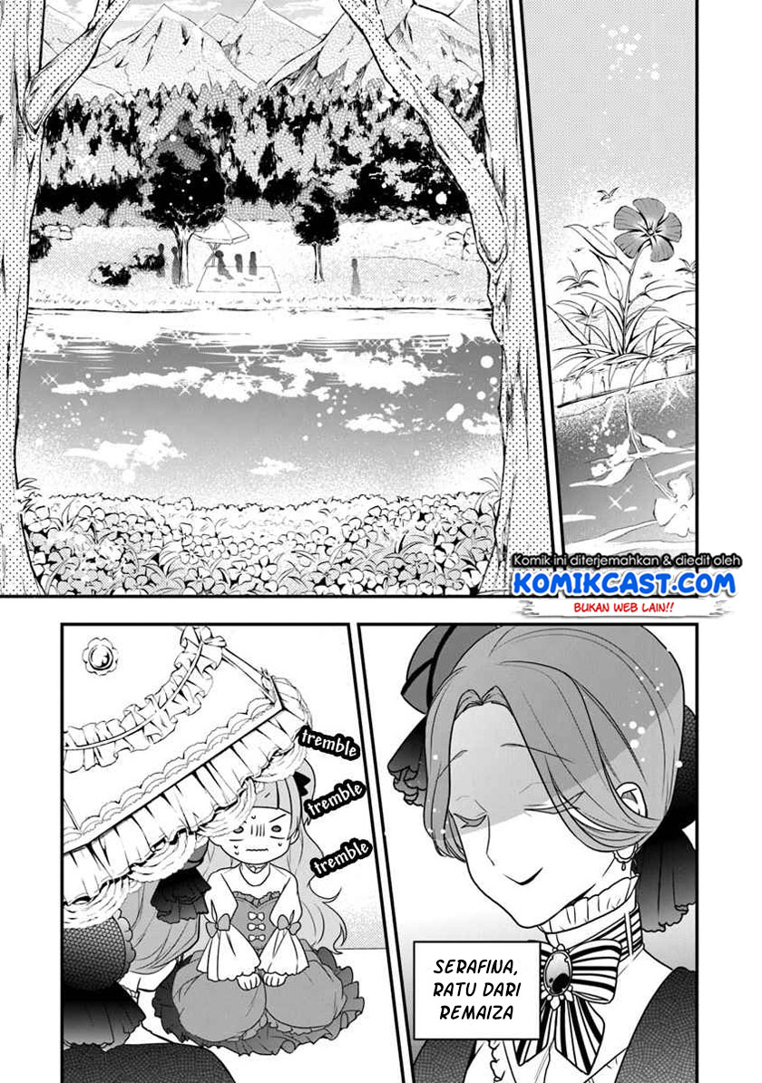 Halaman 16 dari Akuyaku Reijou no Tsuihougo! Kyoukai Kaikaku Gohan de Yuuyuu Sister Kurashi Chapter 14