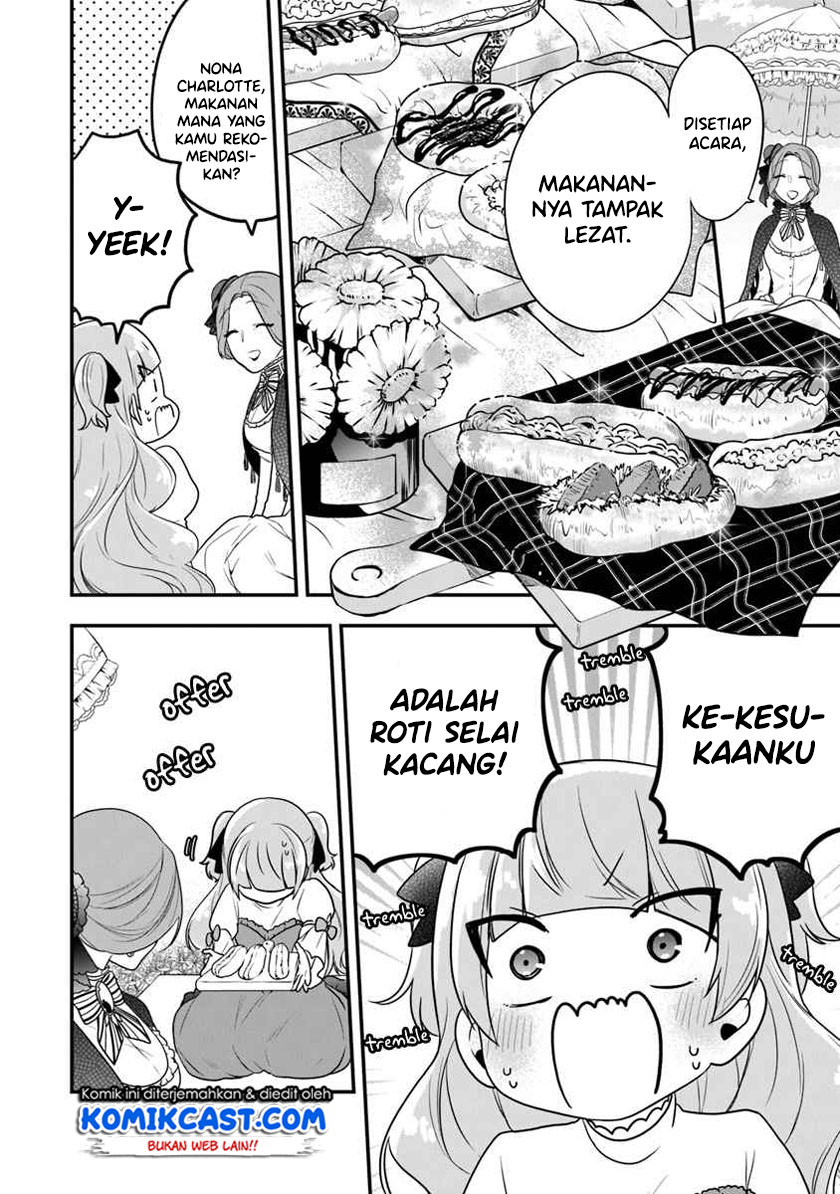 Halaman 17 dari Akuyaku Reijou no Tsuihougo! Kyoukai Kaikaku Gohan de Yuuyuu Sister Kurashi Chapter 14
