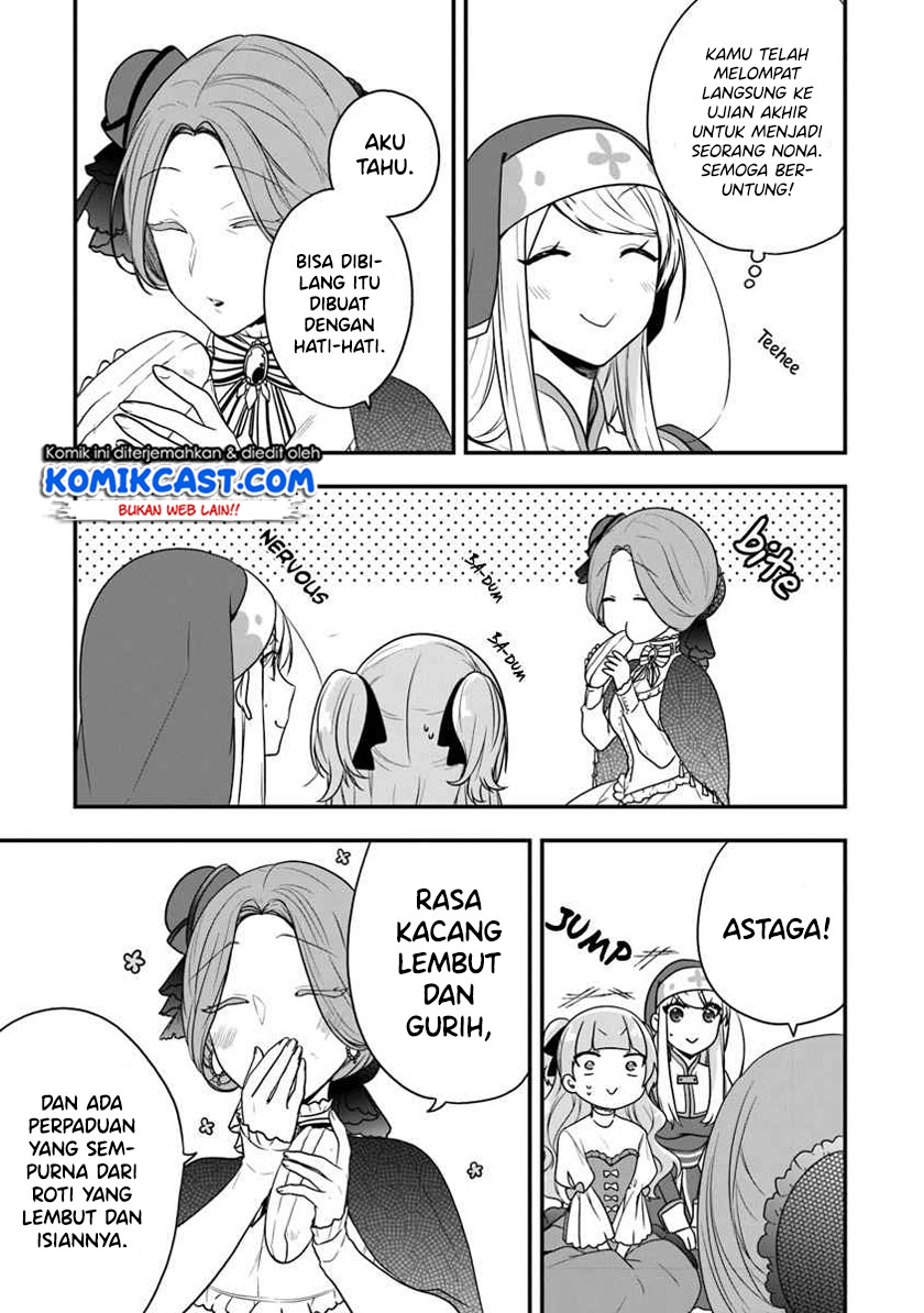 Halaman 18 dari Akuyaku Reijou no Tsuihougo! Kyoukai Kaikaku Gohan de Yuuyuu Sister Kurashi Chapter 14