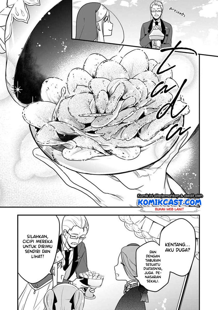 Halaman 20 dari Akuyaku Reijou no Tsuihougo! Kyoukai Kaikaku Gohan de Yuuyuu Sister Kurashi Chapter 14