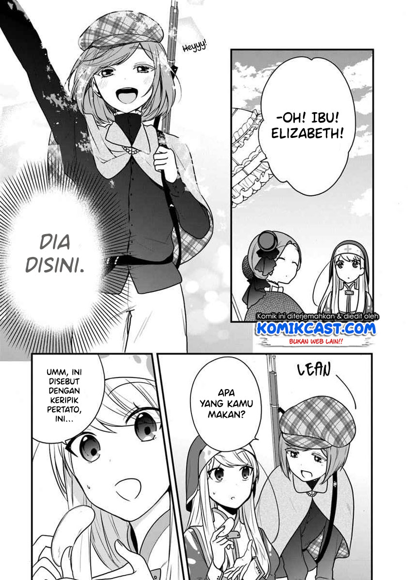 Halaman 22 dari Akuyaku Reijou no Tsuihougo! Kyoukai Kaikaku Gohan de Yuuyuu Sister Kurashi Chapter 14