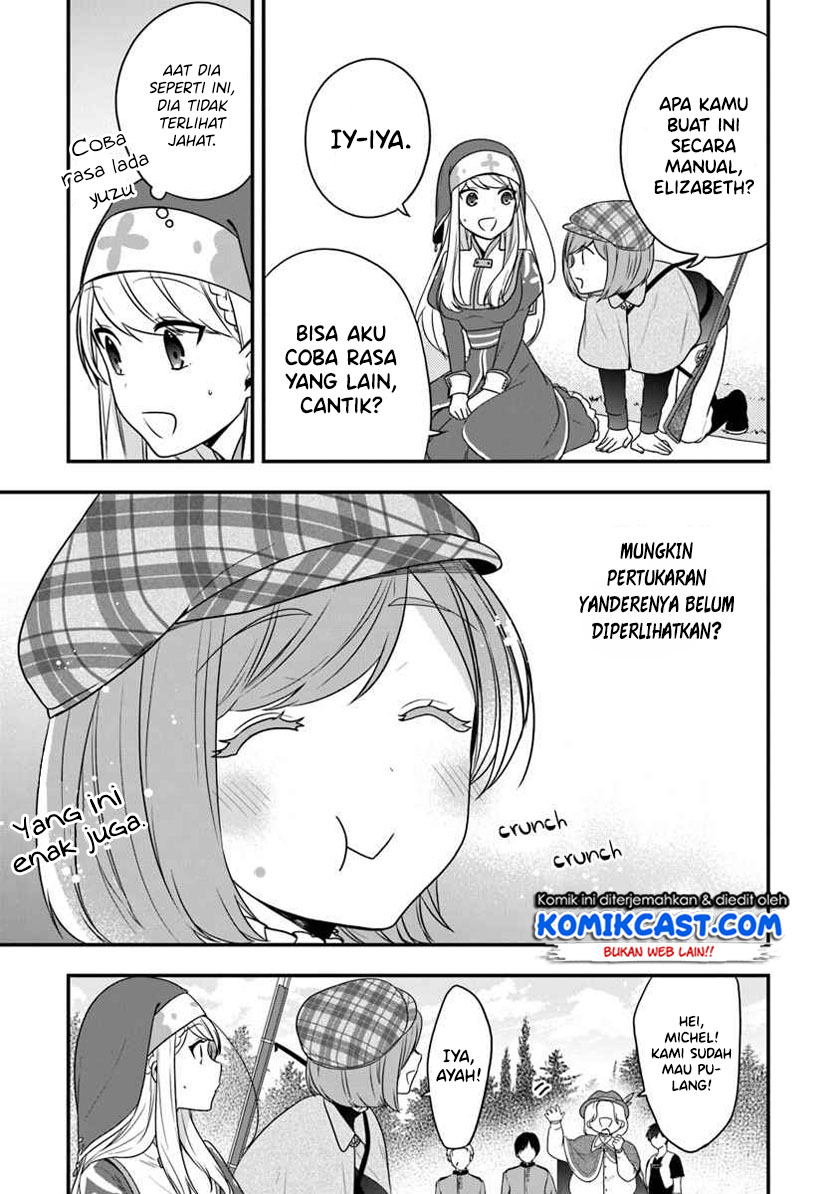 Halaman 24 dari Akuyaku Reijou no Tsuihougo! Kyoukai Kaikaku Gohan de Yuuyuu Sister Kurashi Chapter 14