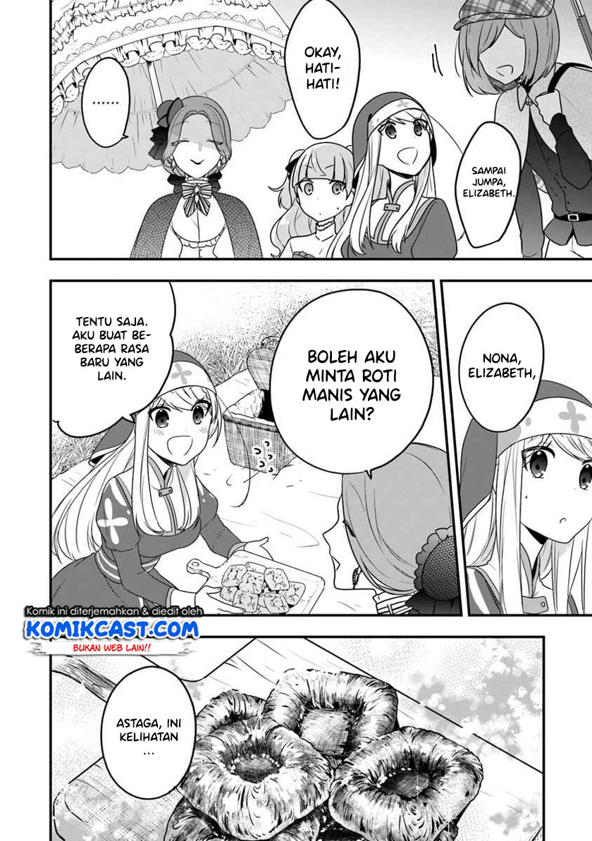 Halaman 25 dari Akuyaku Reijou no Tsuihougo! Kyoukai Kaikaku Gohan de Yuuyuu Sister Kurashi Chapter 14