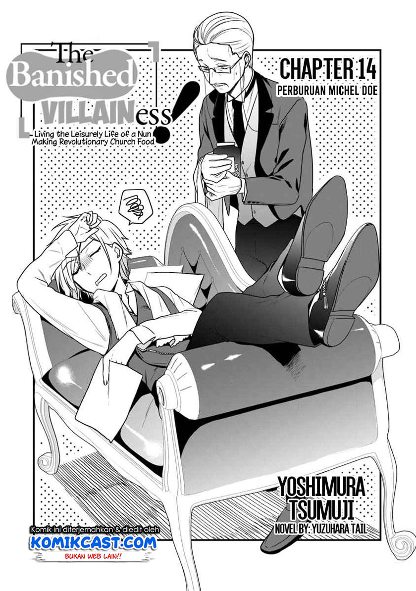 Halaman 4 dari Akuyaku Reijou no Tsuihougo! Kyoukai Kaikaku Gohan de Yuuyuu Sister Kurashi Chapter 14