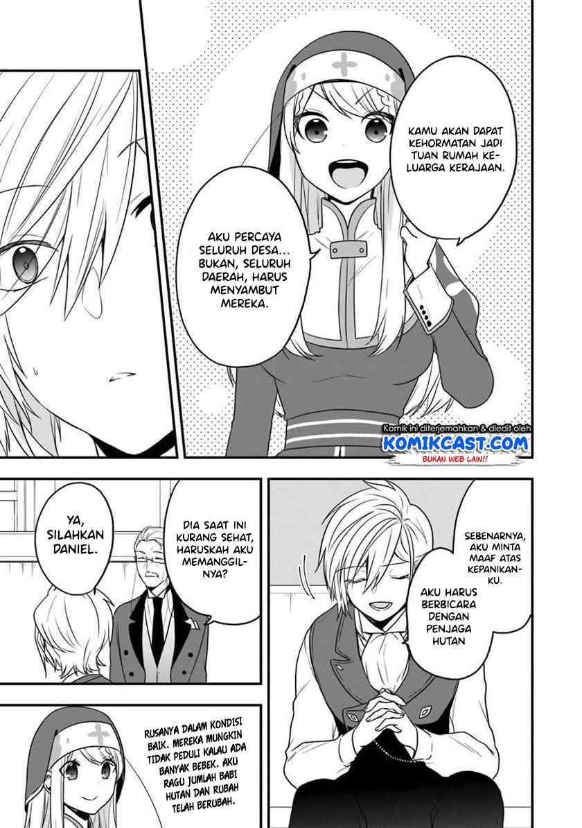 Halaman 6 dari Akuyaku Reijou no Tsuihougo! Kyoukai Kaikaku Gohan de Yuuyuu Sister Kurashi Chapter 14