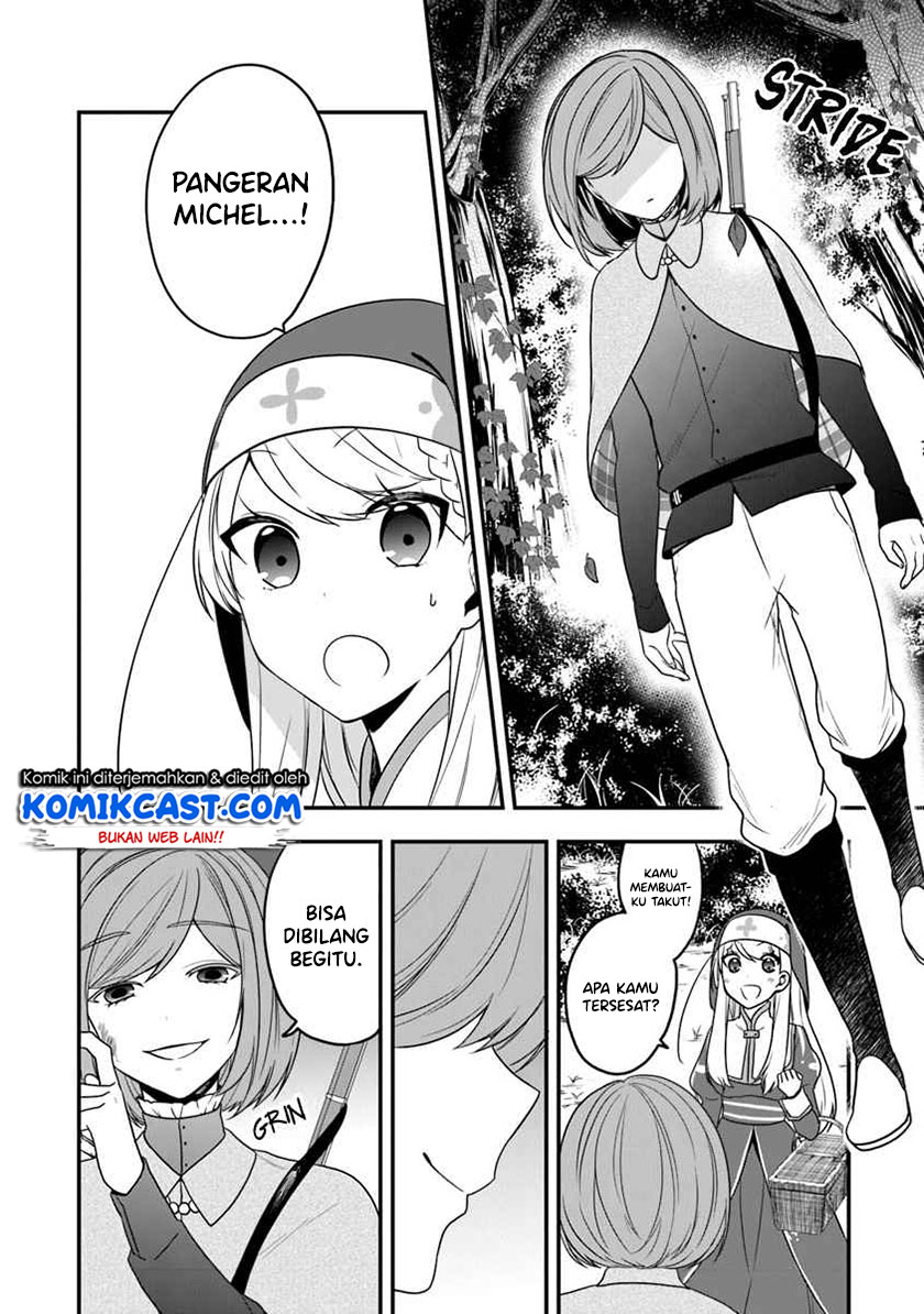Halaman 15 dari Akuyaku Reijou no Tsuihougo! Kyoukai Kaikaku Gohan de Yuuyuu Sister Kurashi Chapter 15