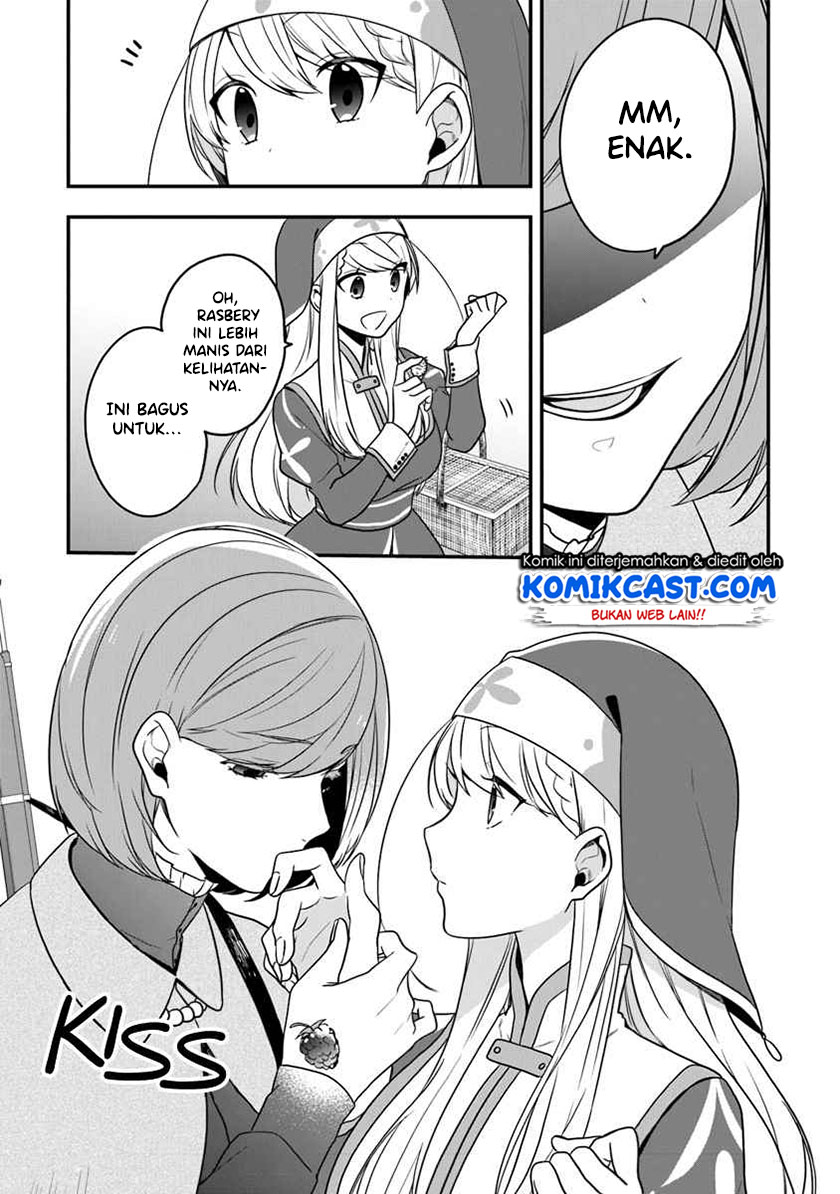 Halaman 16 dari Akuyaku Reijou no Tsuihougo! Kyoukai Kaikaku Gohan de Yuuyuu Sister Kurashi Chapter 15