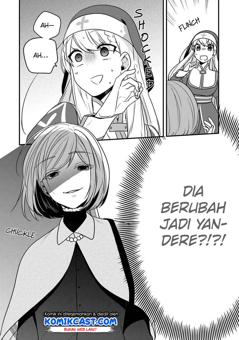 Halaman 18 dari Akuyaku Reijou no Tsuihougo! Kyoukai Kaikaku Gohan de Yuuyuu Sister Kurashi Chapter 15