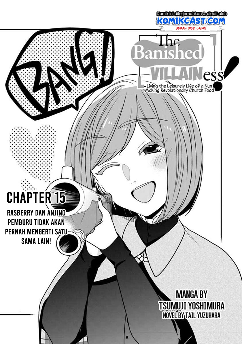 Halaman 2 dari Akuyaku Reijou no Tsuihougo! Kyoukai Kaikaku Gohan de Yuuyuu Sister Kurashi Chapter 15