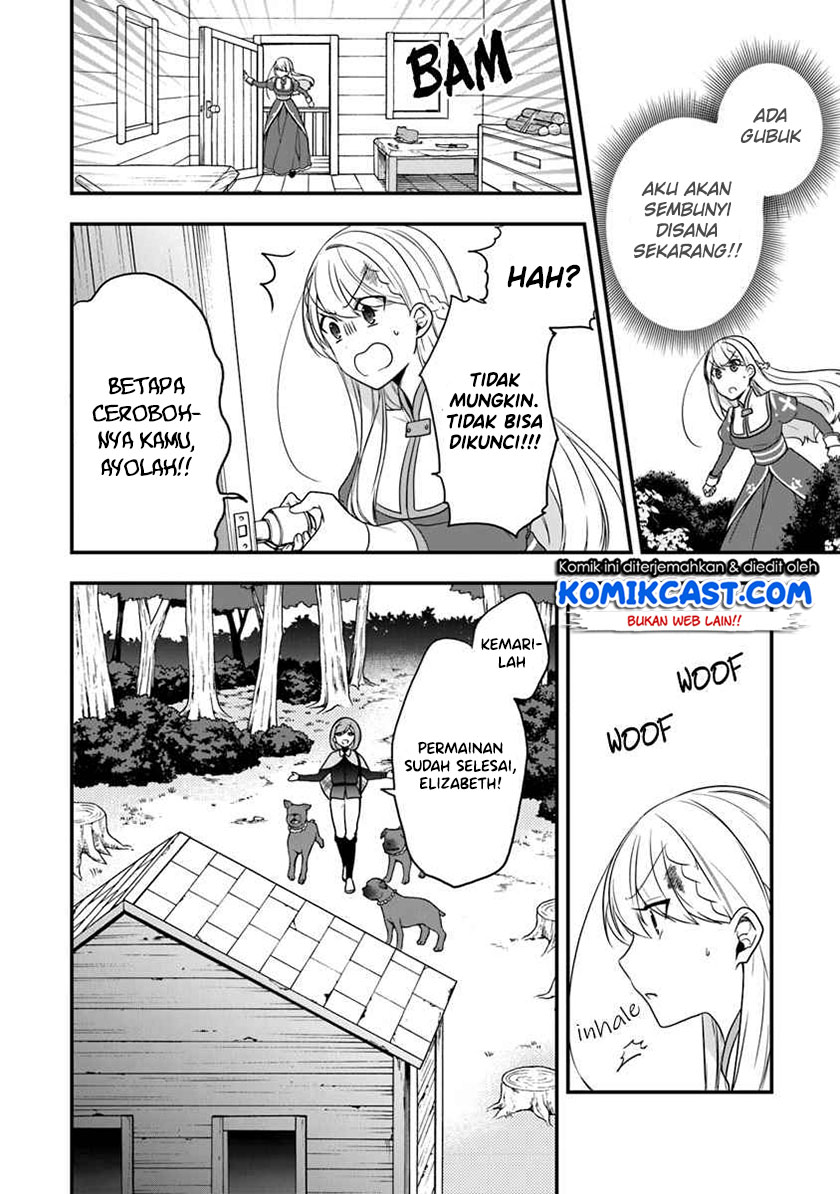 Halaman 25 dari Akuyaku Reijou no Tsuihougo! Kyoukai Kaikaku Gohan de Yuuyuu Sister Kurashi Chapter 15