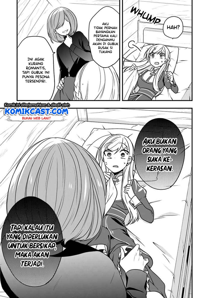 Halaman 28 dari Akuyaku Reijou no Tsuihougo! Kyoukai Kaikaku Gohan de Yuuyuu Sister Kurashi Chapter 15