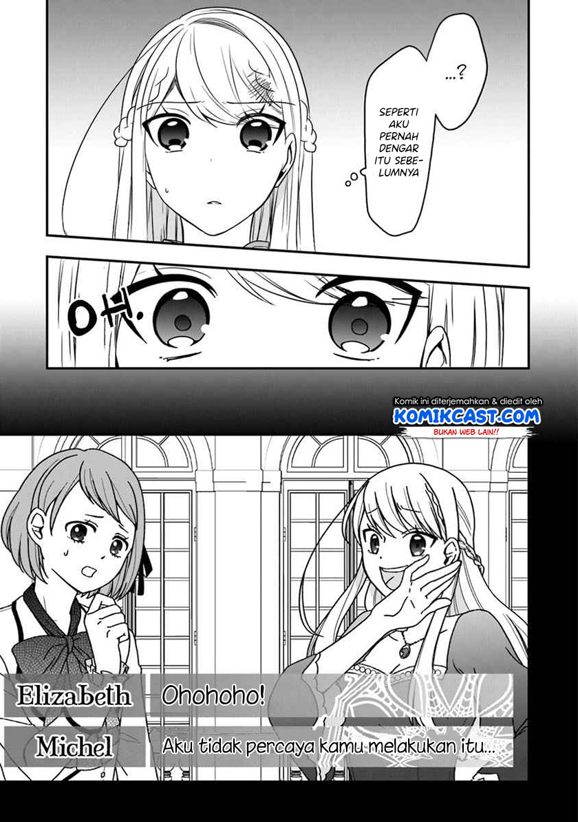 Halaman 14 dari Akuyaku Reijou no Tsuihougo! Kyoukai Kaikaku Gohan de Yuuyuu Sister Kurashi Chapter 16