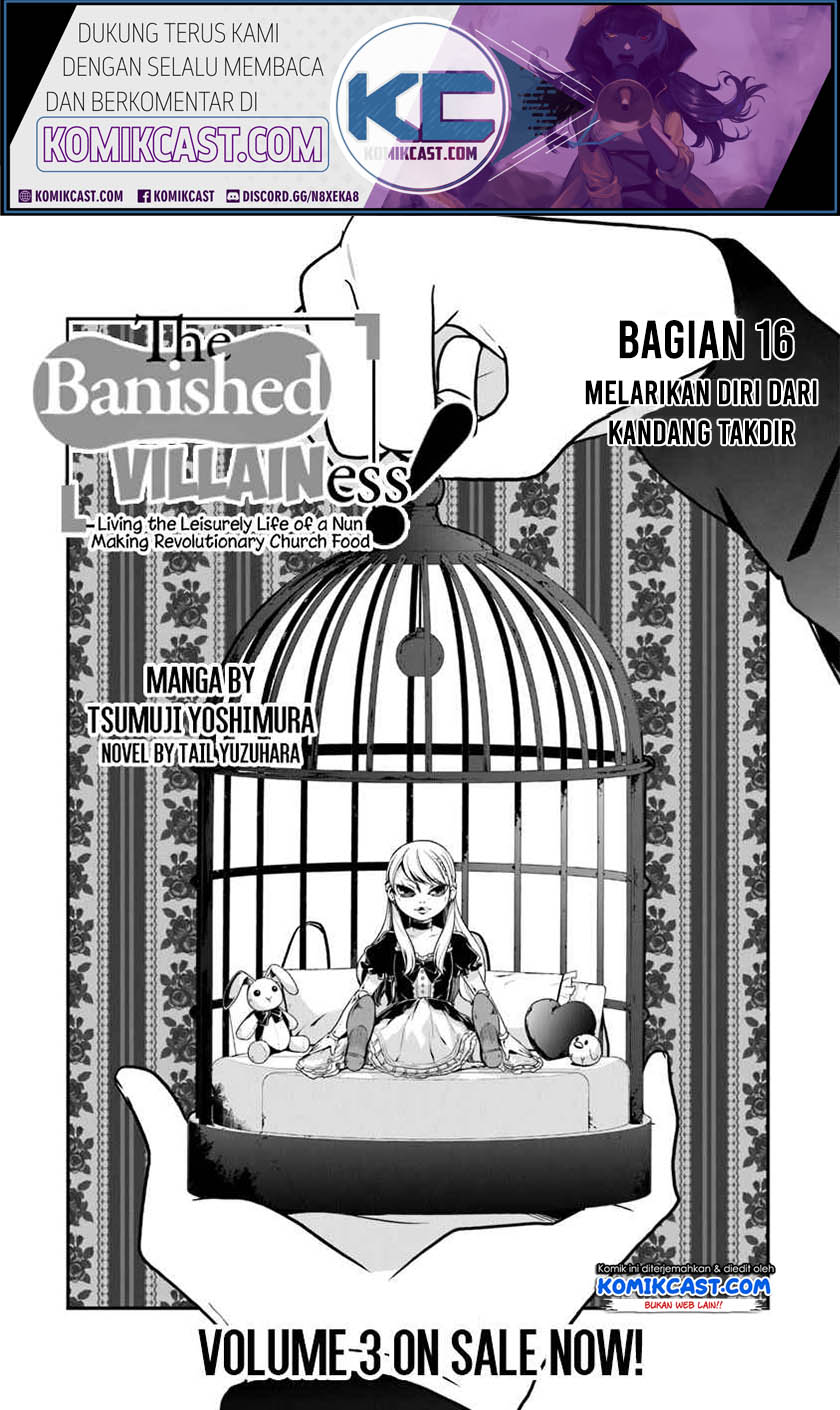 Halaman 2 dari Akuyaku Reijou no Tsuihougo! Kyoukai Kaikaku Gohan de Yuuyuu Sister Kurashi Chapter 16