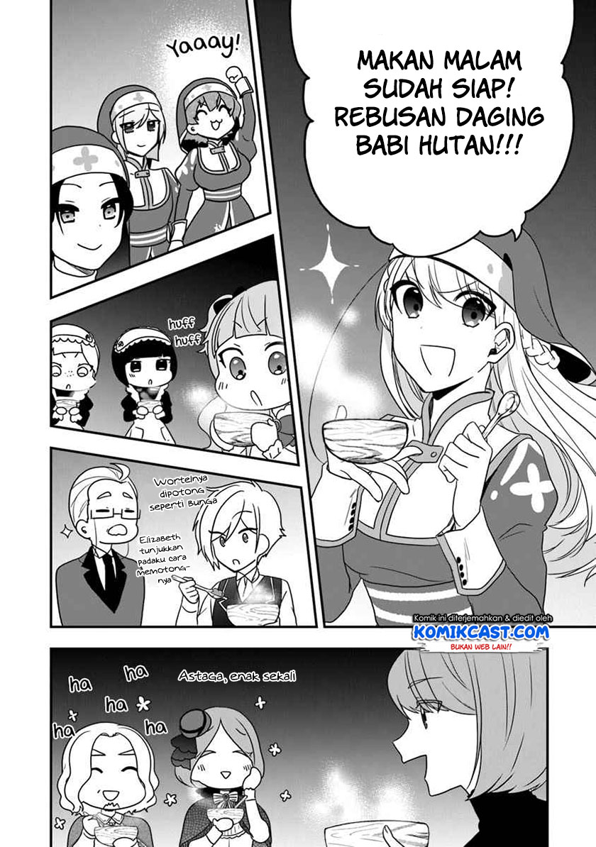 Halaman 31 dari Akuyaku Reijou no Tsuihougo! Kyoukai Kaikaku Gohan de Yuuyuu Sister Kurashi Chapter 16