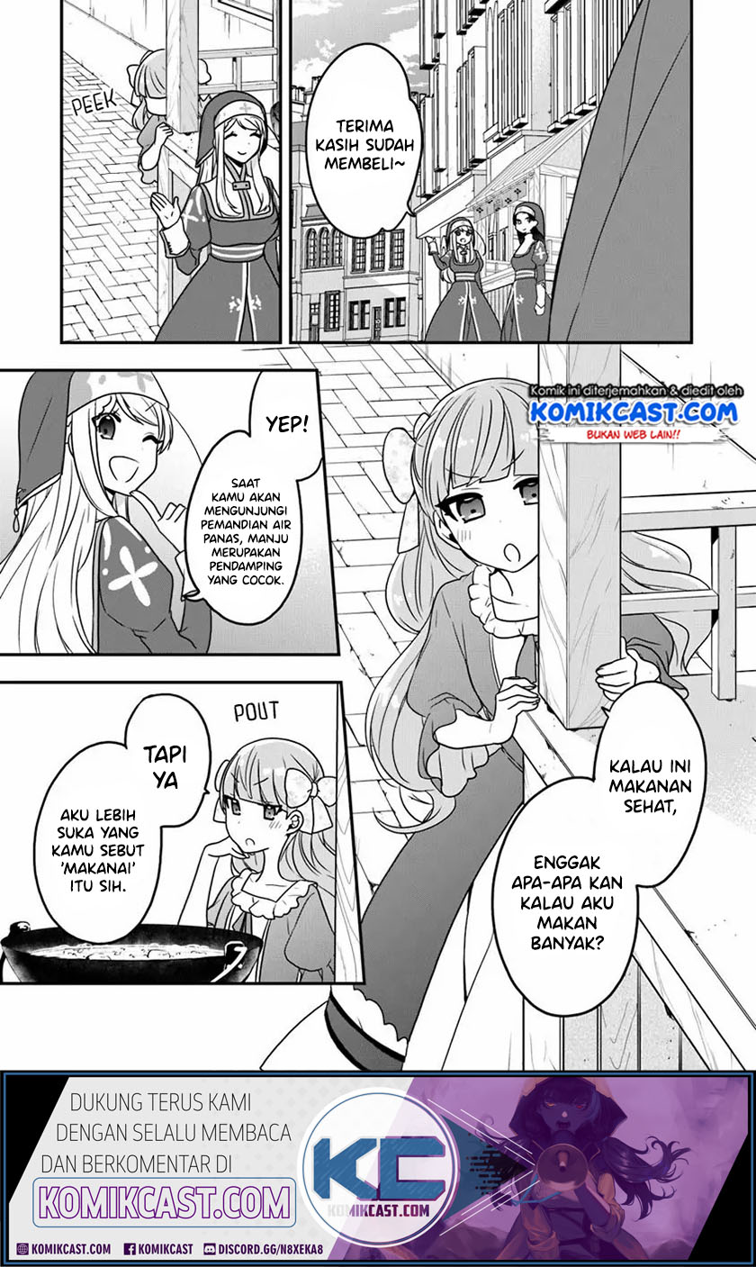 Halaman 12 dari Akuyaku Reijou no Tsuihougo! Kyoukai Kaikaku Gohan de Yuuyuu Sister Kurashi Chapter 17