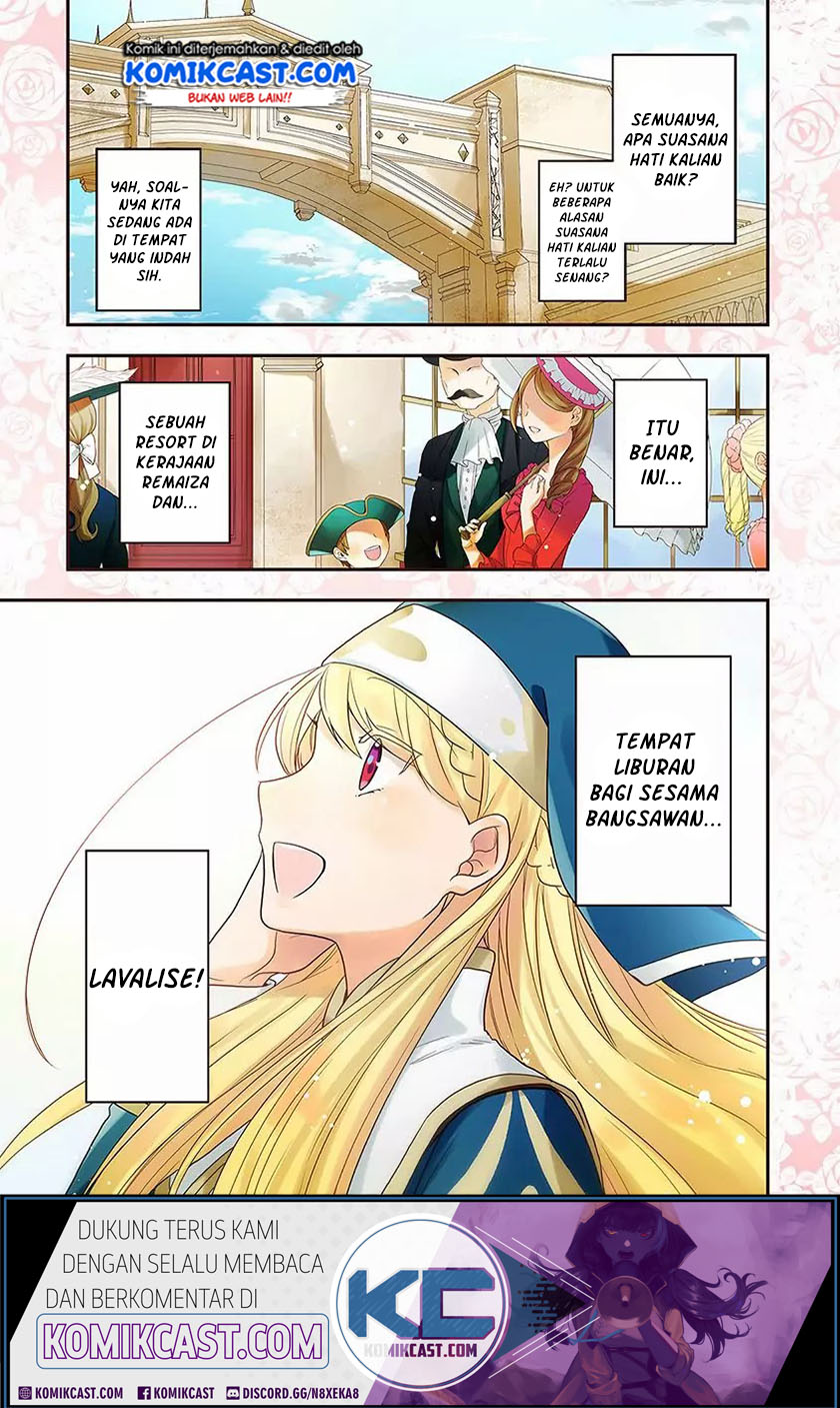 Halaman 2 dari Akuyaku Reijou no Tsuihougo! Kyoukai Kaikaku Gohan de Yuuyuu Sister Kurashi Chapter 17