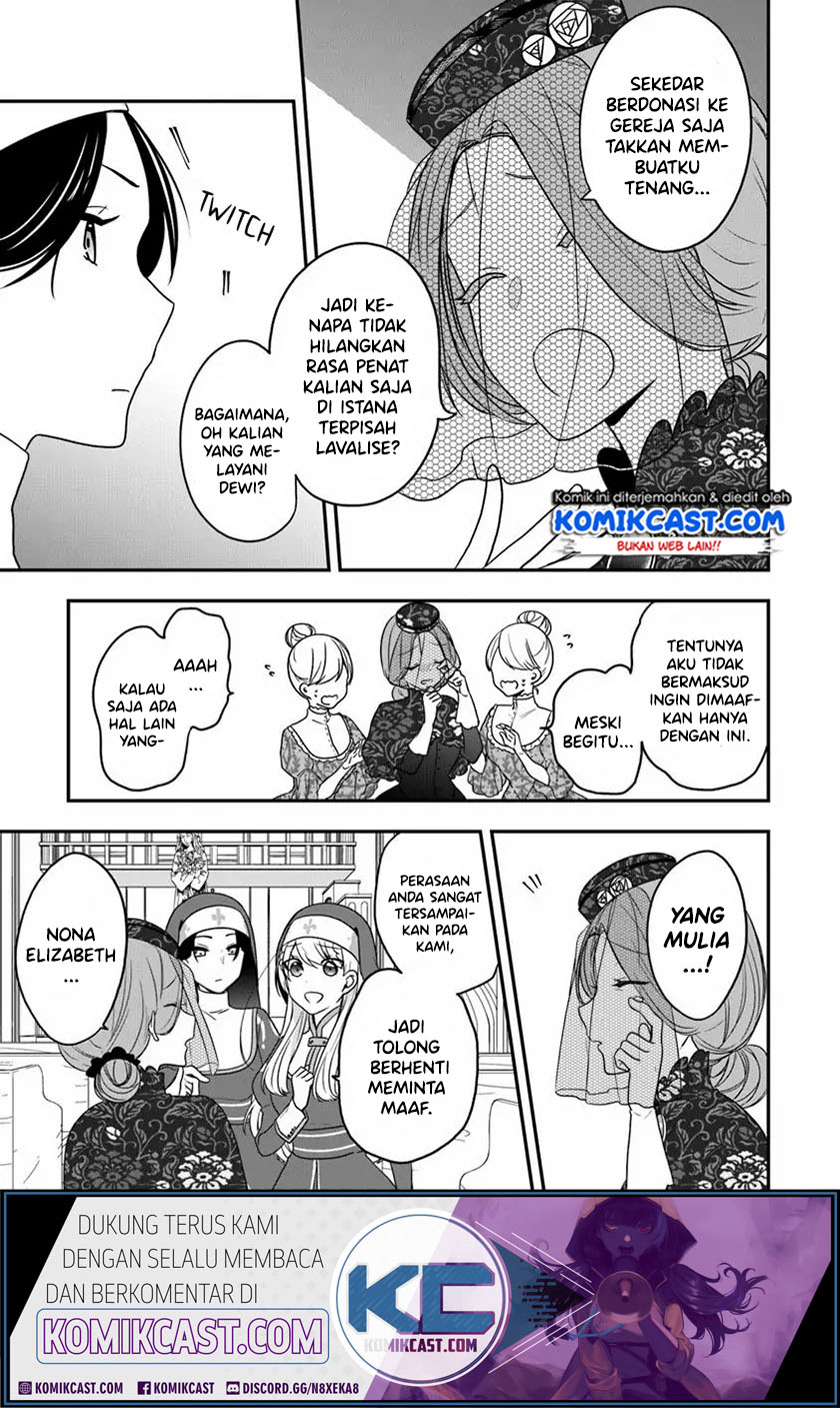 Halaman 4 dari Akuyaku Reijou no Tsuihougo! Kyoukai Kaikaku Gohan de Yuuyuu Sister Kurashi Chapter 17