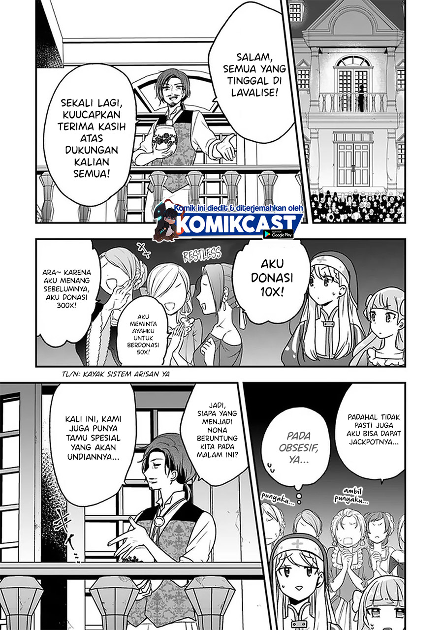 Halaman 12 dari Akuyaku Reijou no Tsuihougo! Kyoukai Kaikaku Gohan de Yuuyuu Sister Kurashi Chapter 18
