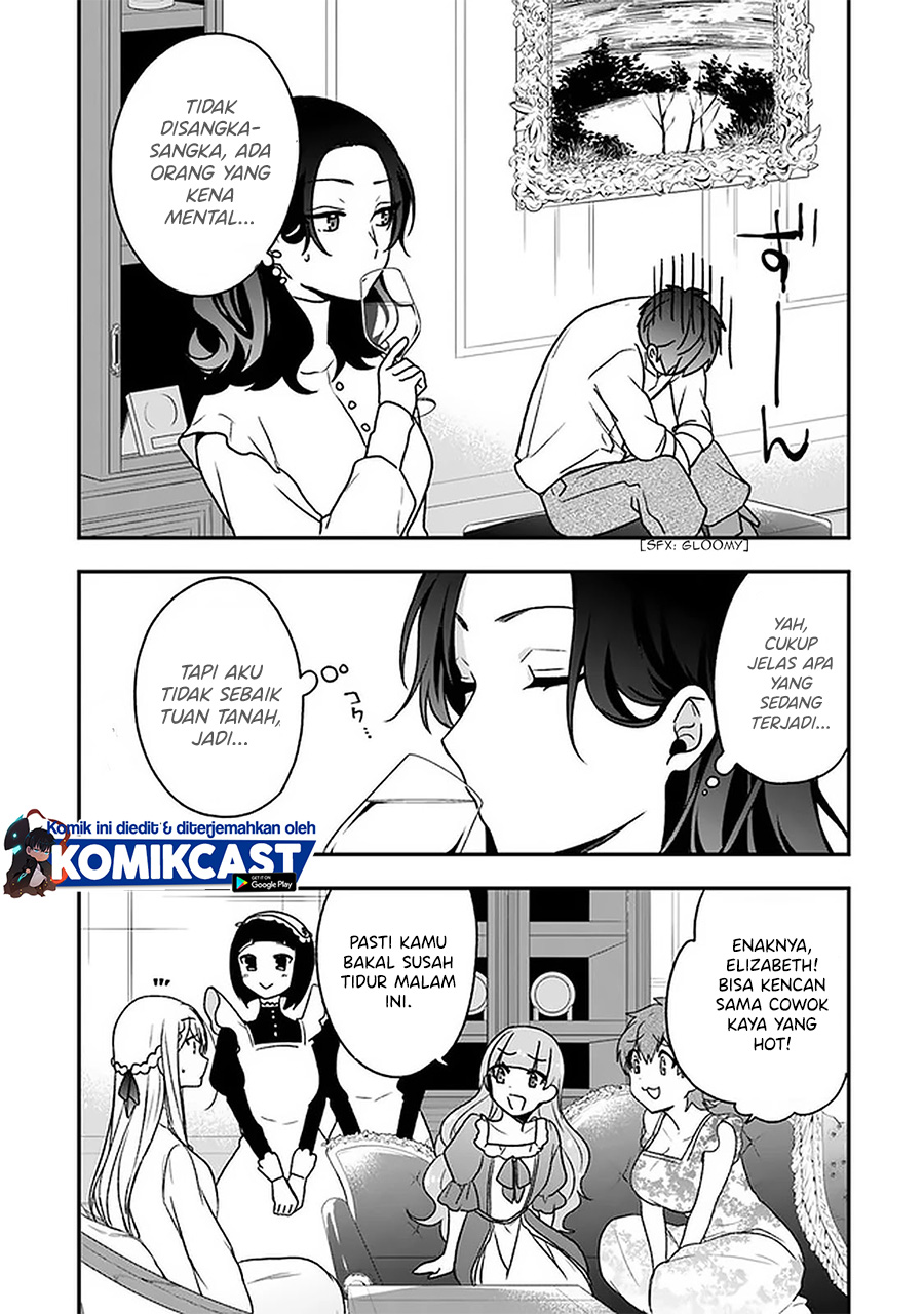 Halaman 27 dari Akuyaku Reijou no Tsuihougo! Kyoukai Kaikaku Gohan de Yuuyuu Sister Kurashi Chapter 18