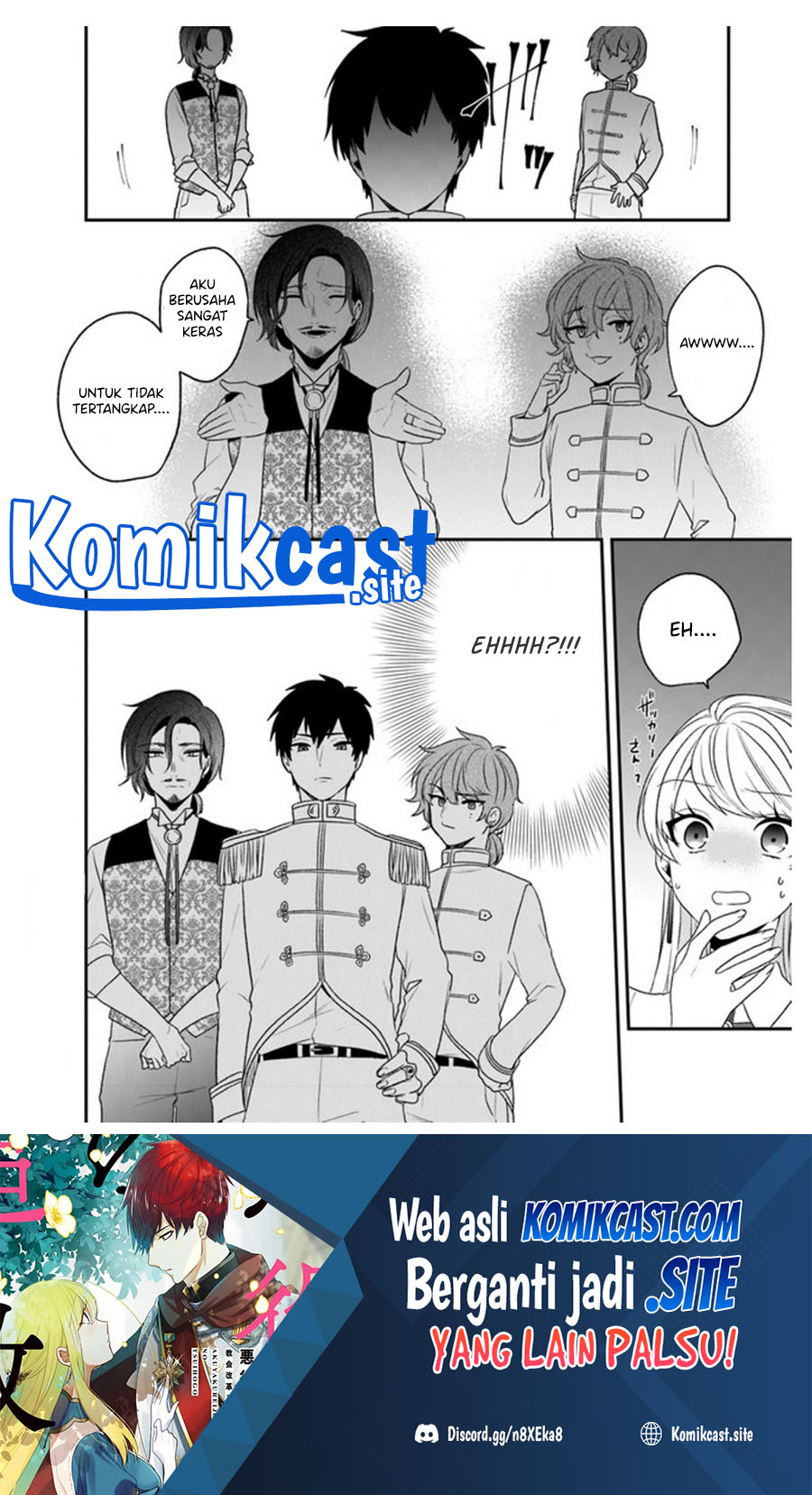 Halaman 18 dari Akuyaku Reijou no Tsuihougo! Kyoukai Kaikaku Gohan de Yuuyuu Sister Kurashi Chapter 19.5