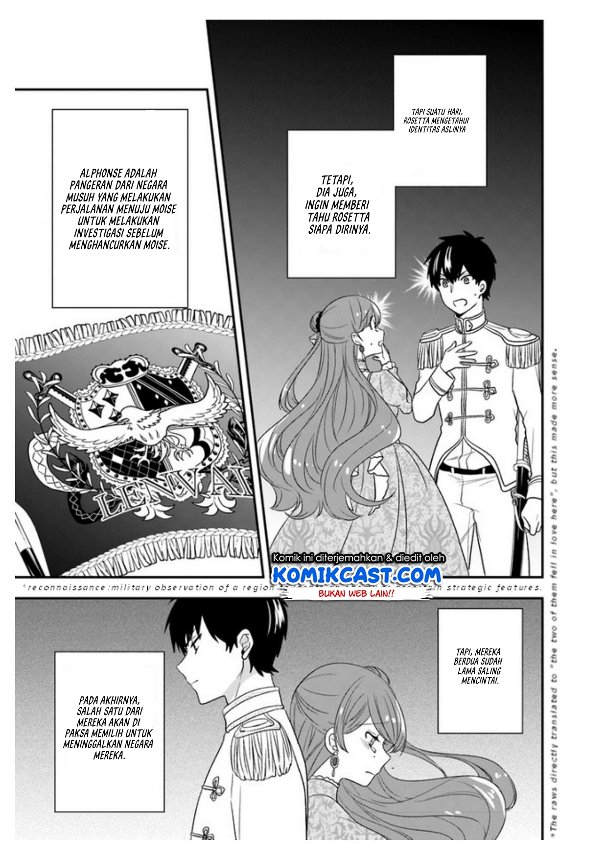 Halaman 3 dari Akuyaku Reijou no Tsuihougo! Kyoukai Kaikaku Gohan de Yuuyuu Sister Kurashi Chapter 19