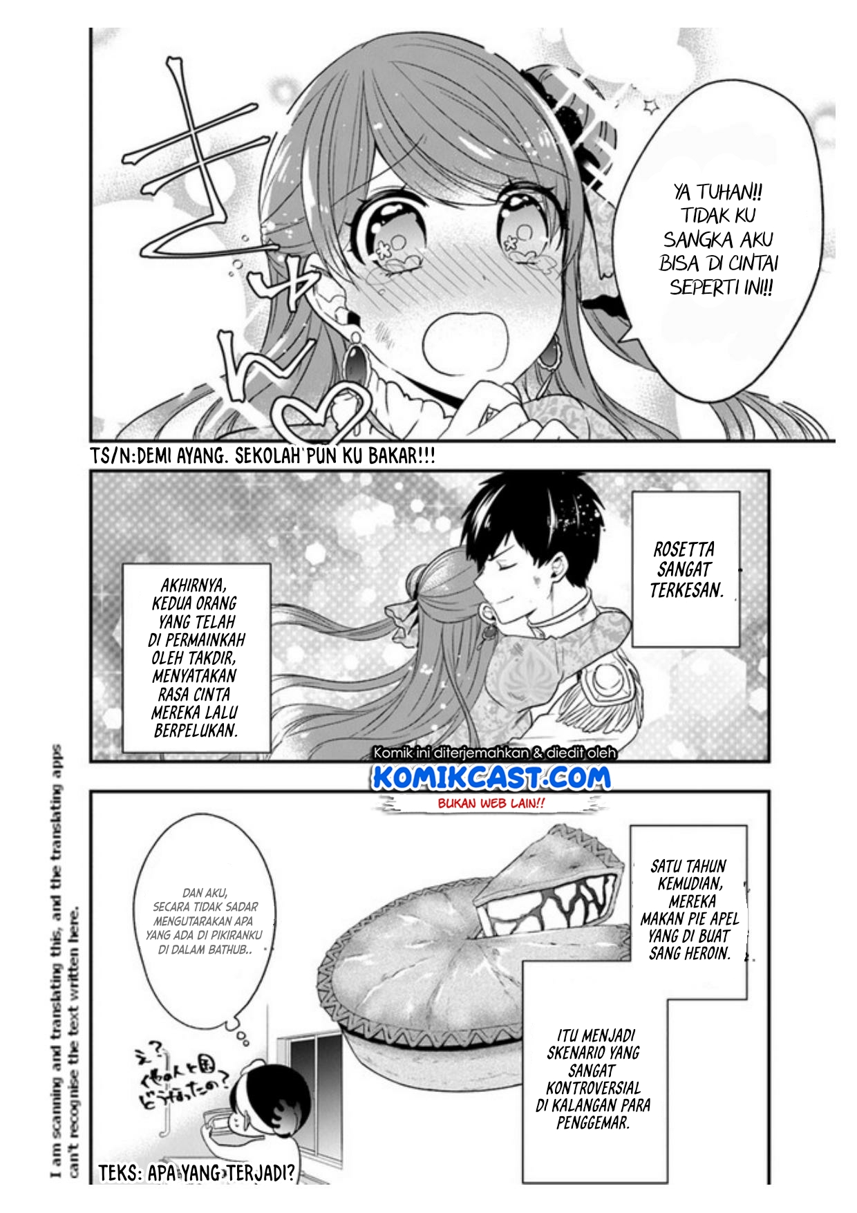 Halaman 6 dari Akuyaku Reijou no Tsuihougo! Kyoukai Kaikaku Gohan de Yuuyuu Sister Kurashi Chapter 19
