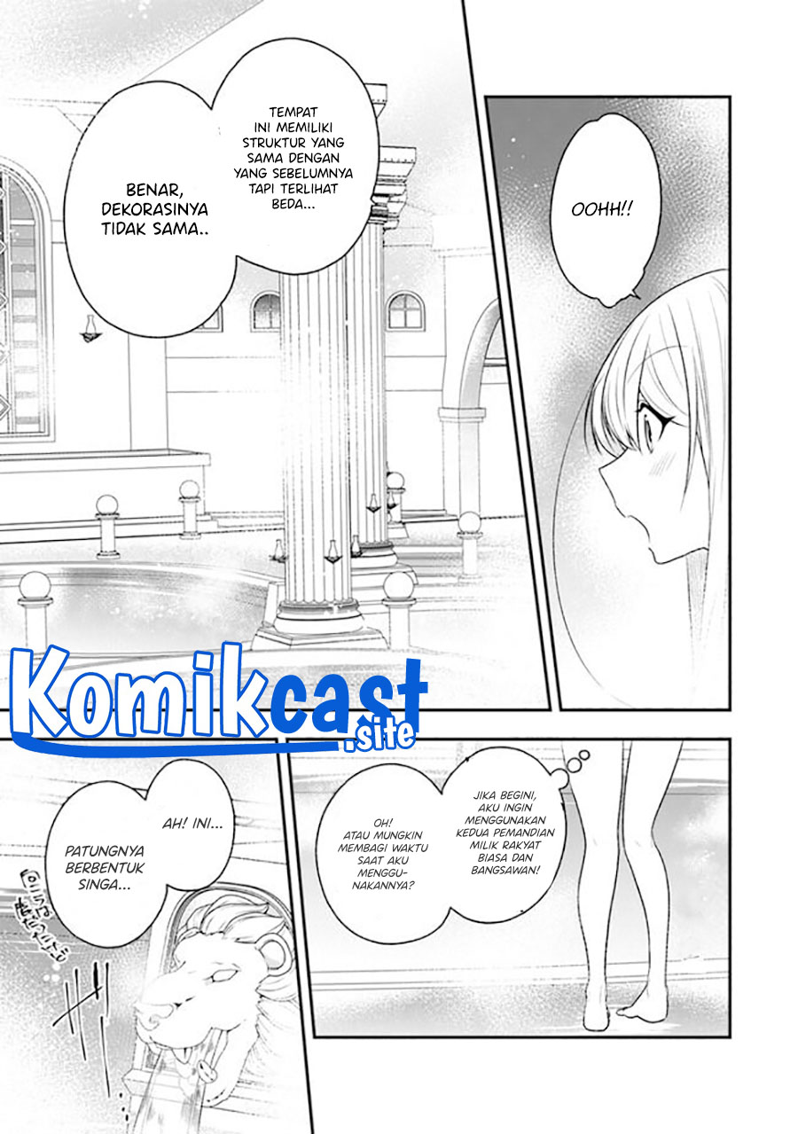 Halaman 13 dari Akuyaku Reijou no Tsuihougo! Kyoukai Kaikaku Gohan de Yuuyuu Sister Kurashi Chapter 20.5