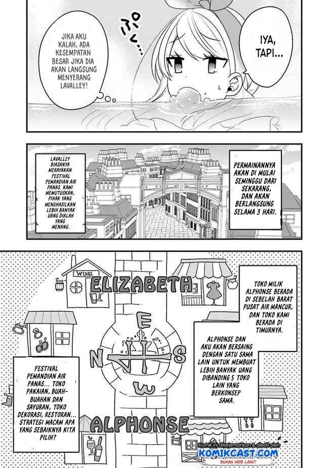 Halaman 14 dari Akuyaku Reijou no Tsuihougo! Kyoukai Kaikaku Gohan de Yuuyuu Sister Kurashi Chapter 20