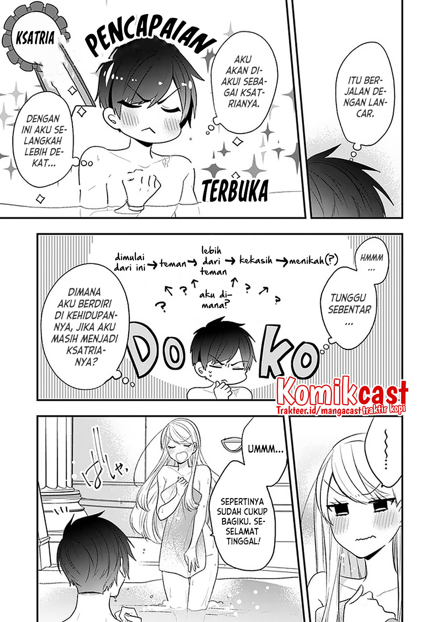 Halaman 15 dari Akuyaku Reijou no Tsuihougo! Kyoukai Kaikaku Gohan de Yuuyuu Sister Kurashi Chapter 21.5