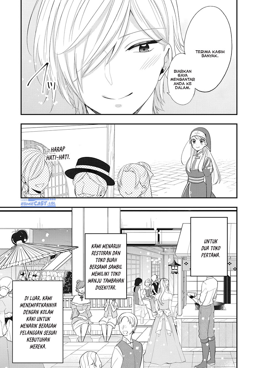 Halaman 16 dari Akuyaku Reijou no Tsuihougo! Kyoukai Kaikaku Gohan de Yuuyuu Sister Kurashi Chapter 22