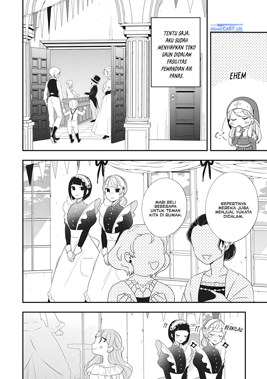 Halaman 19 dari Akuyaku Reijou no Tsuihougo! Kyoukai Kaikaku Gohan de Yuuyuu Sister Kurashi Chapter 22