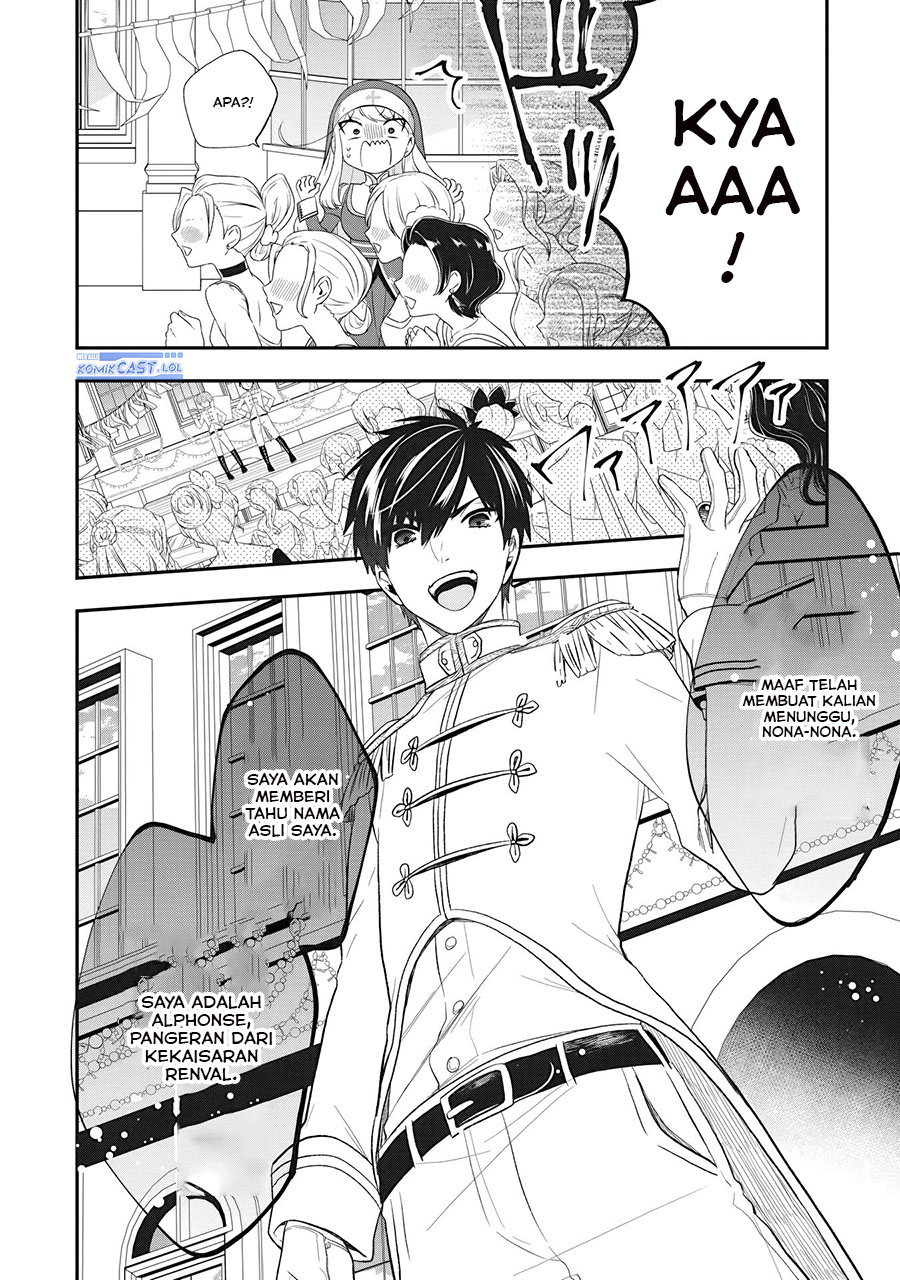 Halaman 21 dari Akuyaku Reijou no Tsuihougo! Kyoukai Kaikaku Gohan de Yuuyuu Sister Kurashi Chapter 22
