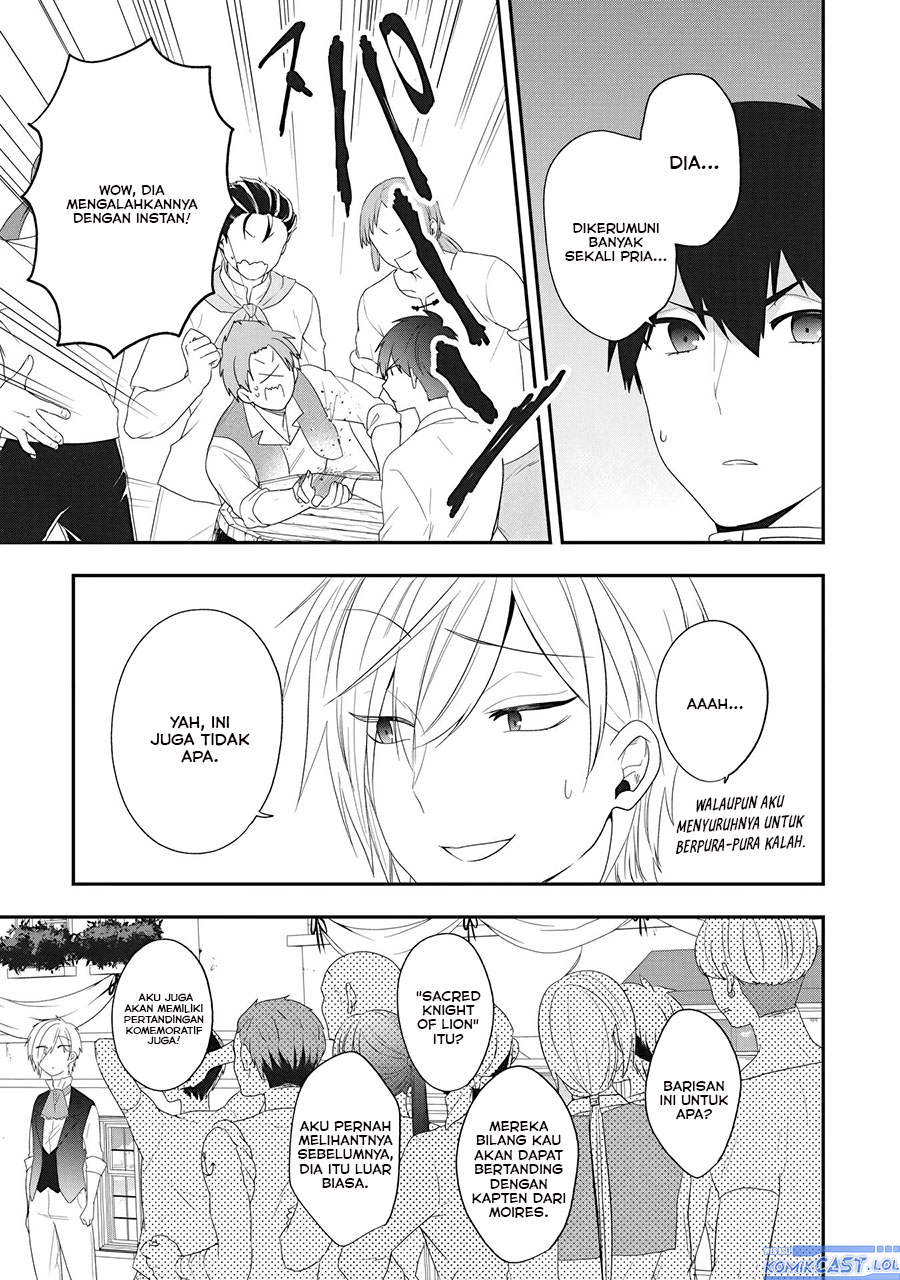 Halaman 10 dari Akuyaku Reijou no Tsuihougo! Kyoukai Kaikaku Gohan de Yuuyuu Sister Kurashi Chapter 23