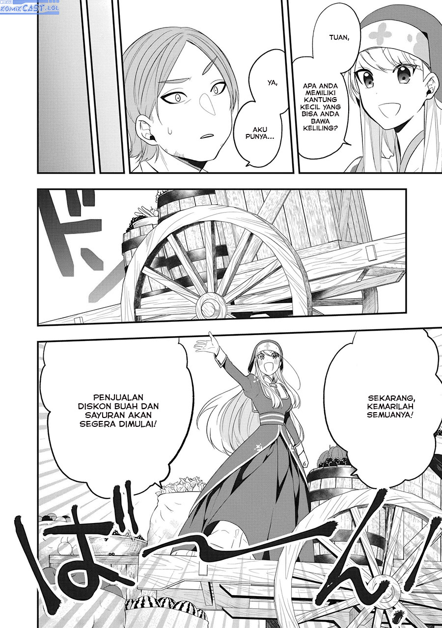 Halaman 17 dari Akuyaku Reijou no Tsuihougo! Kyoukai Kaikaku Gohan de Yuuyuu Sister Kurashi Chapter 23