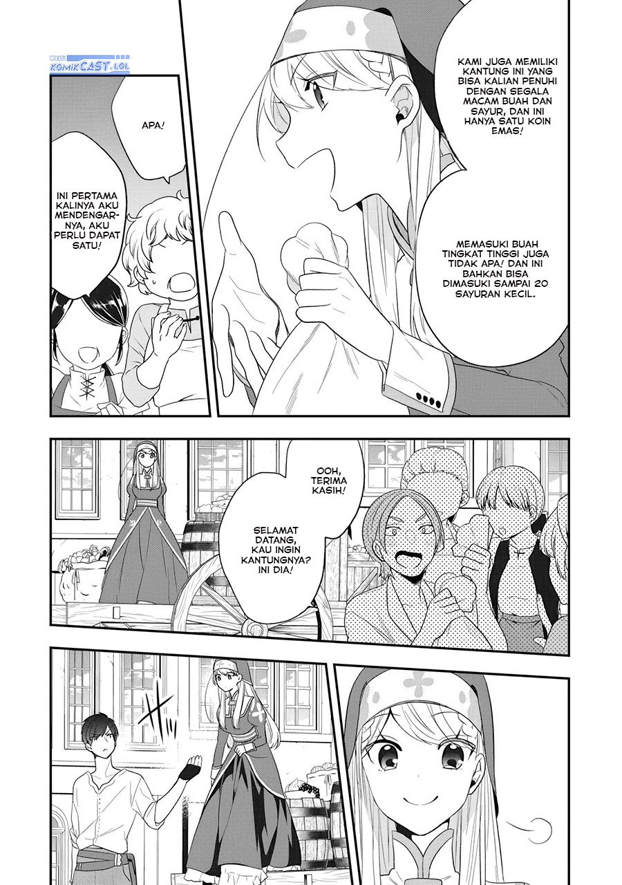 Halaman 18 dari Akuyaku Reijou no Tsuihougo! Kyoukai Kaikaku Gohan de Yuuyuu Sister Kurashi Chapter 23