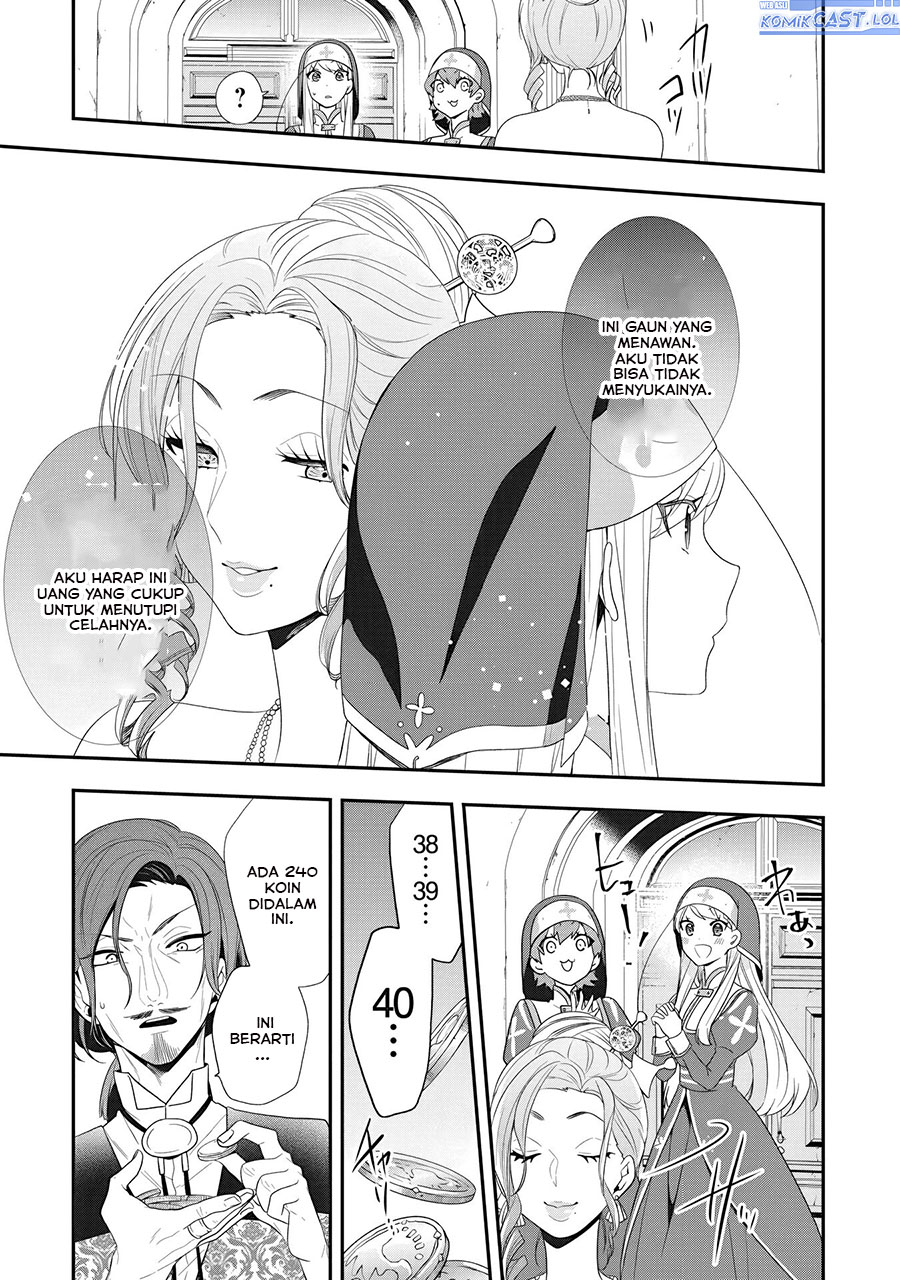 Halaman 32 dari Akuyaku Reijou no Tsuihougo! Kyoukai Kaikaku Gohan de Yuuyuu Sister Kurashi Chapter 23