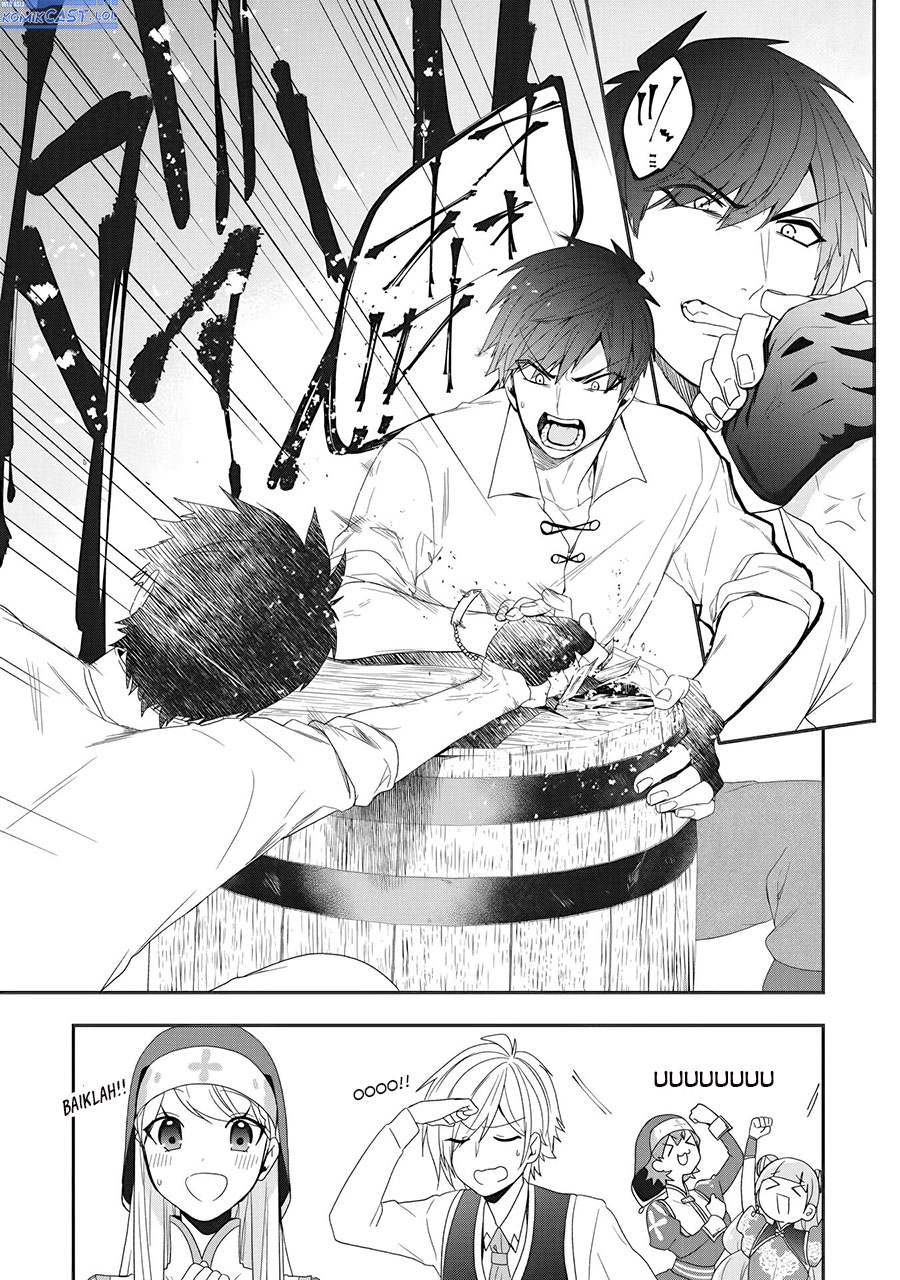 Halaman 42 dari Akuyaku Reijou no Tsuihougo! Kyoukai Kaikaku Gohan de Yuuyuu Sister Kurashi Chapter 23