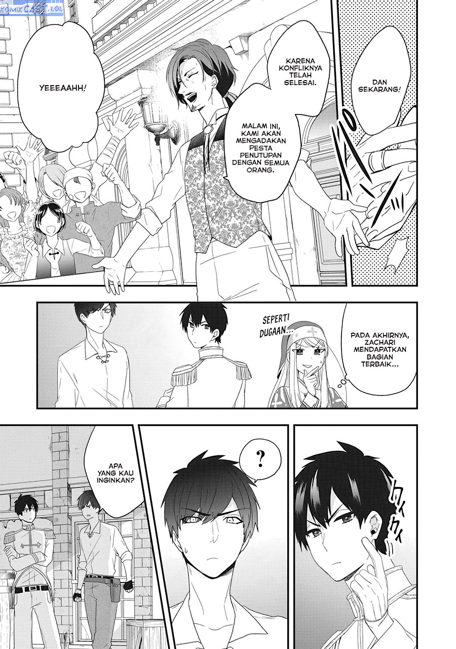 Halaman 44 dari Akuyaku Reijou no Tsuihougo! Kyoukai Kaikaku Gohan de Yuuyuu Sister Kurashi Chapter 23