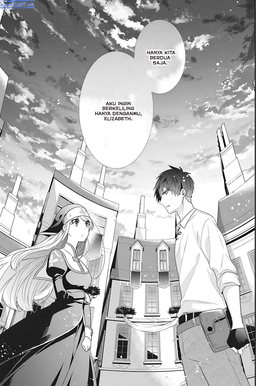 Halaman 48 dari Akuyaku Reijou no Tsuihougo! Kyoukai Kaikaku Gohan de Yuuyuu Sister Kurashi Chapter 23
