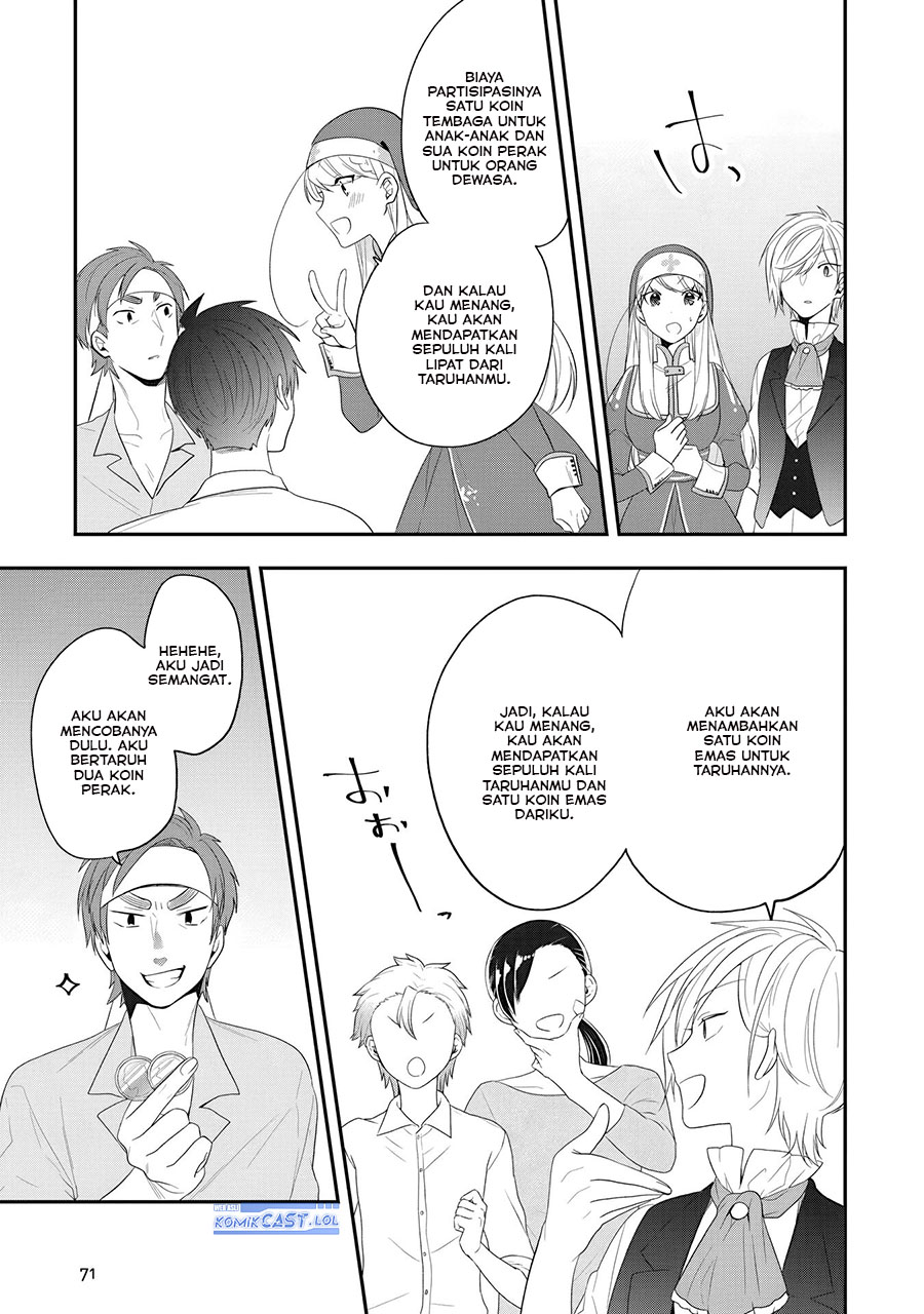 Halaman 6 dari Akuyaku Reijou no Tsuihougo! Kyoukai Kaikaku Gohan de Yuuyuu Sister Kurashi Chapter 23