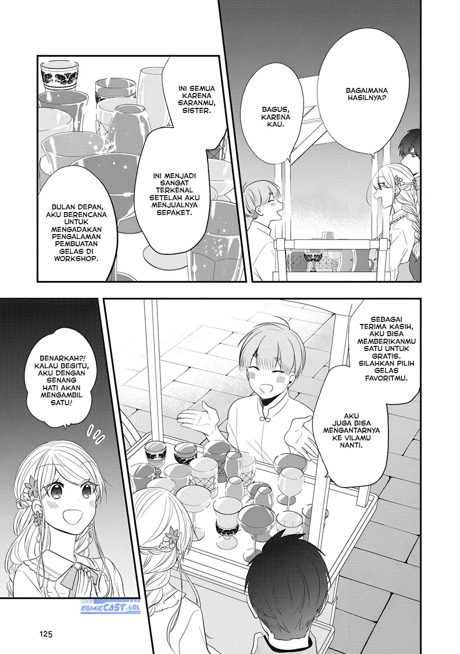Halaman 10 dari Akuyaku Reijou no Tsuihougo! Kyoukai Kaikaku Gohan de Yuuyuu Sister Kurashi Chapter 24