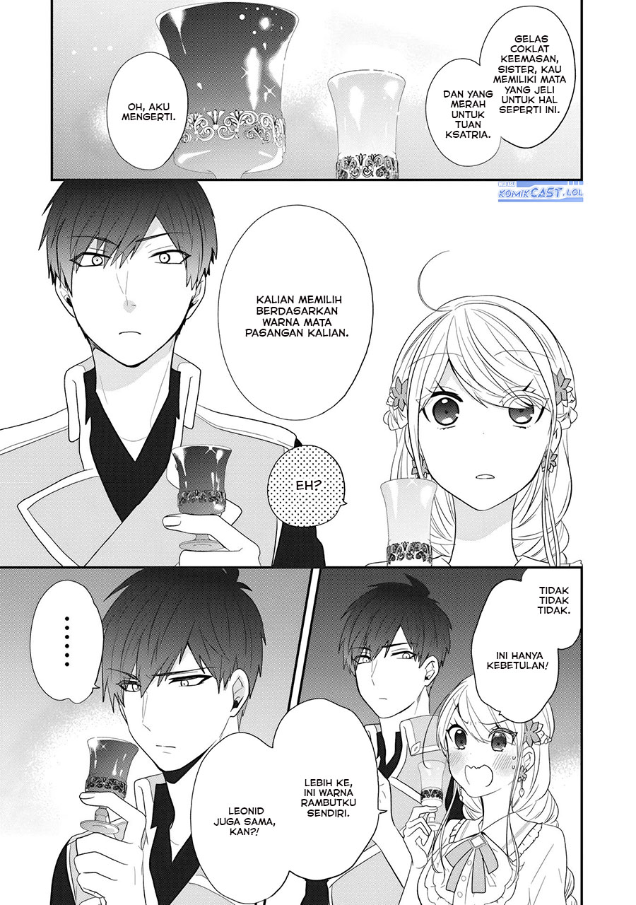 Halaman 12 dari Akuyaku Reijou no Tsuihougo! Kyoukai Kaikaku Gohan de Yuuyuu Sister Kurashi Chapter 24
